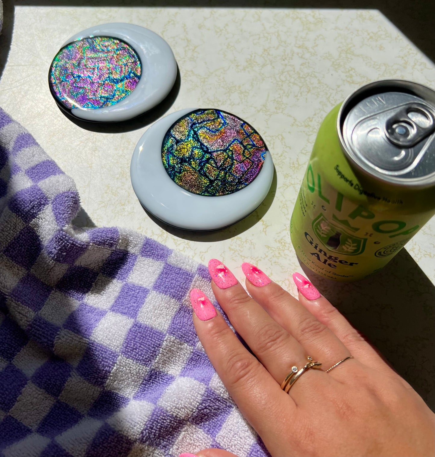 Moon coaster set