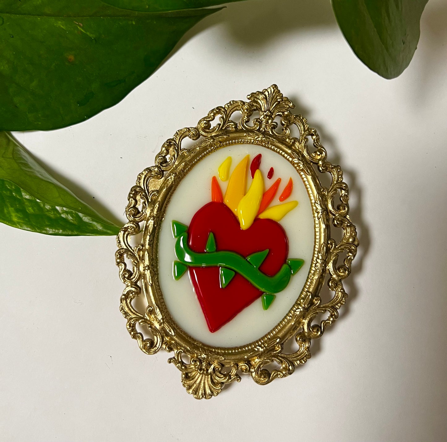 Burning heart