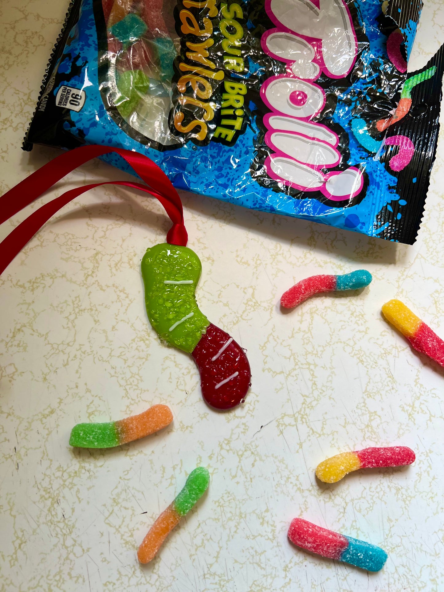 Sour worms