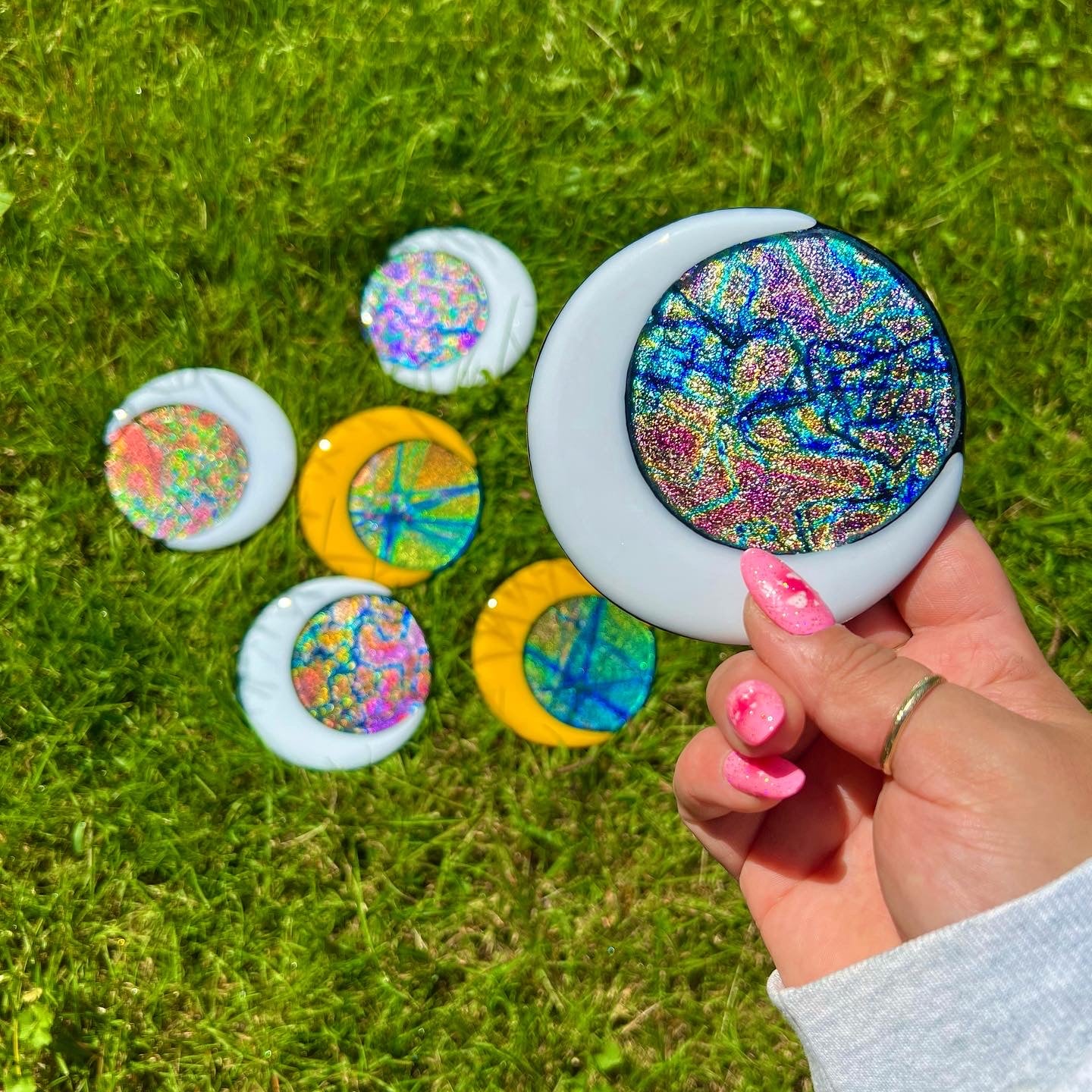 Moon coaster set
