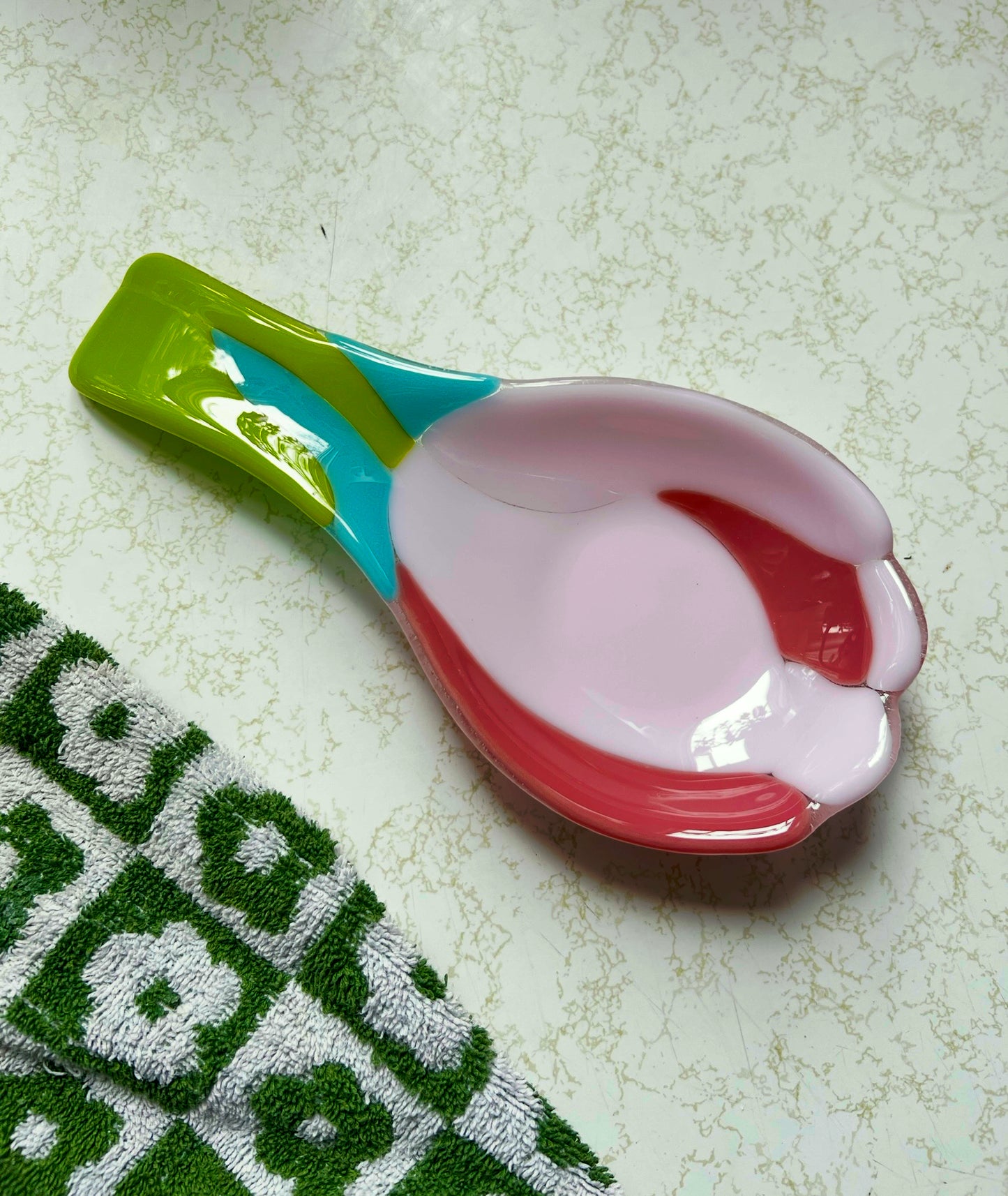 Tulip spoon rest