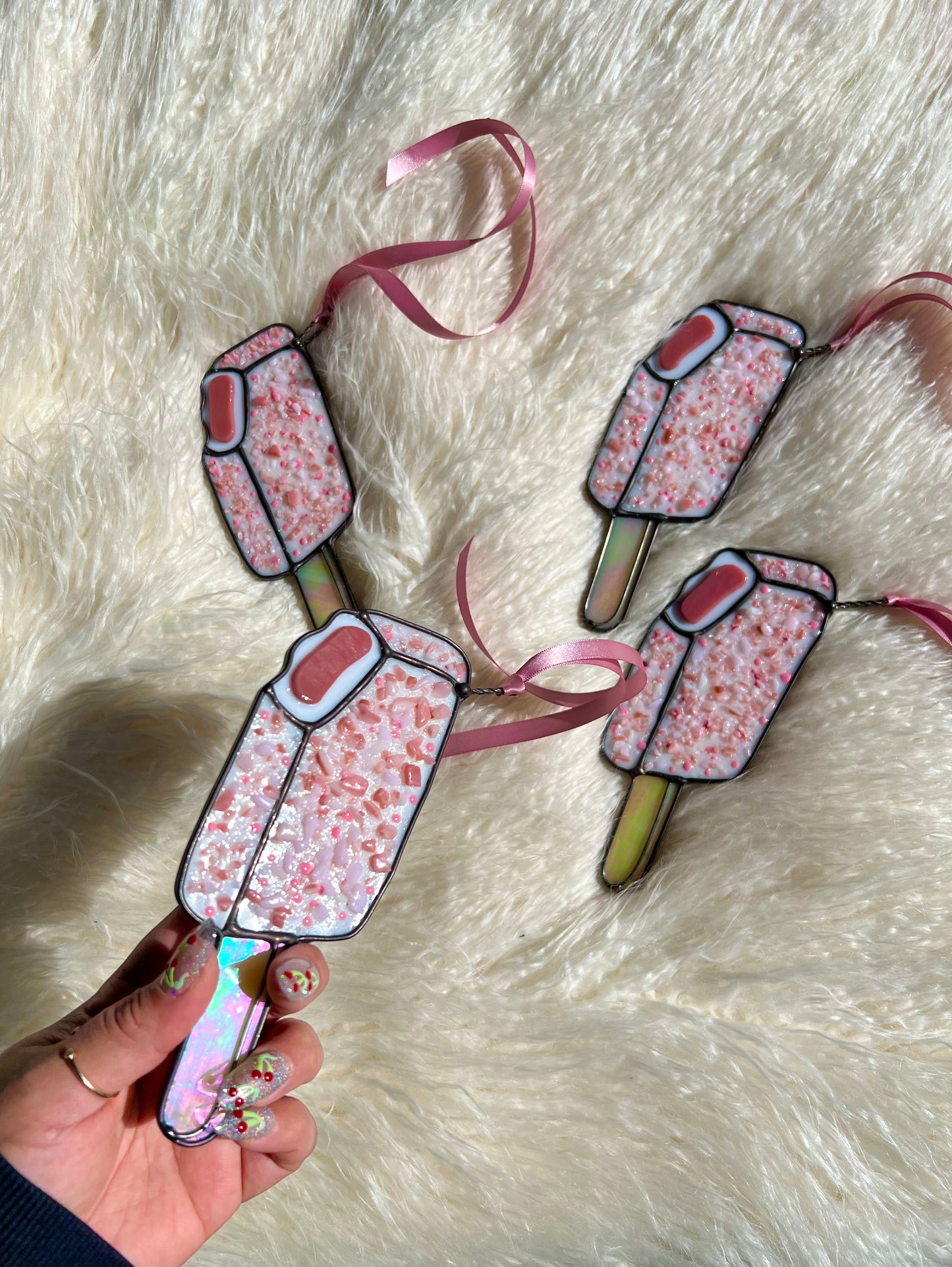 Strawberry shortcake ice cream