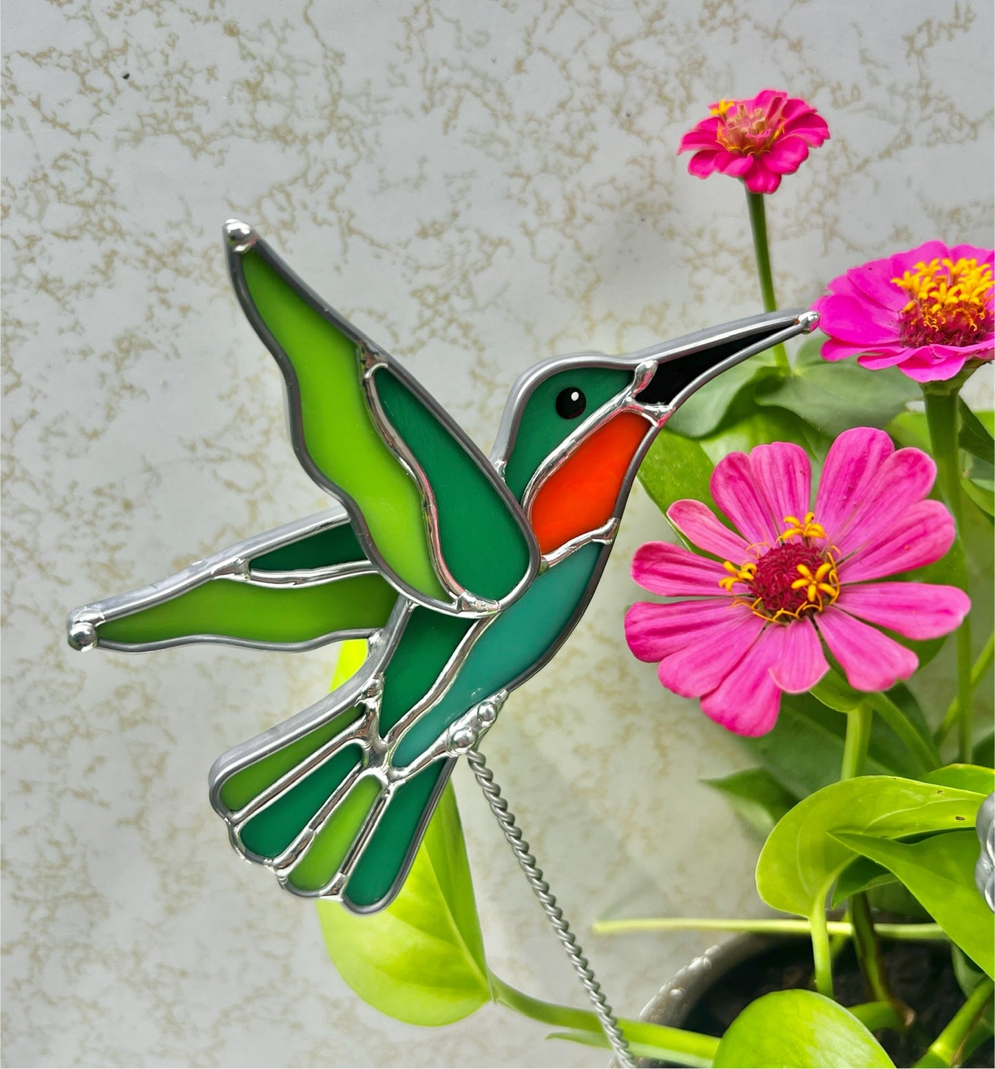 Hummingbird stake