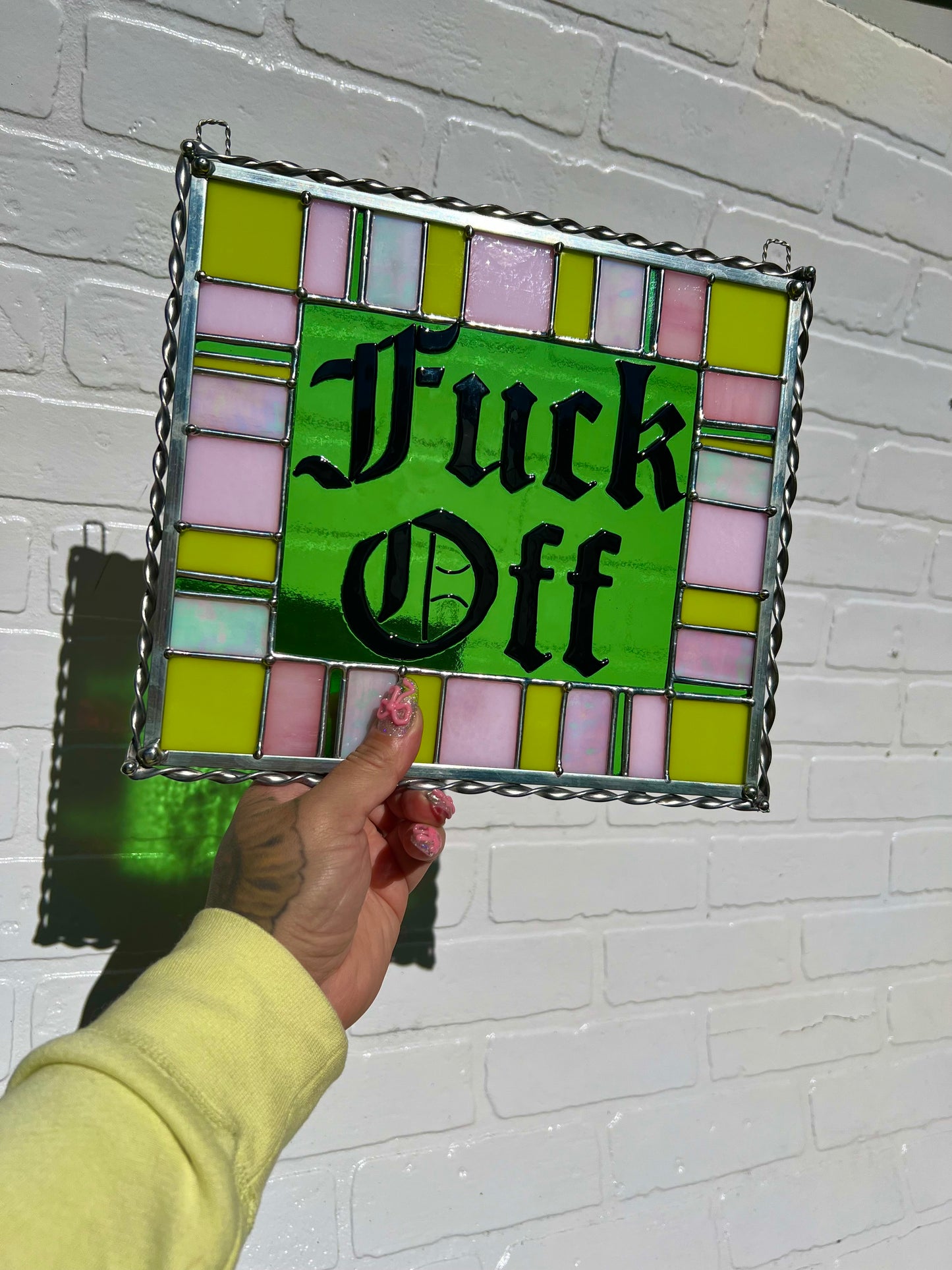 Respectfully Fuck Off sign