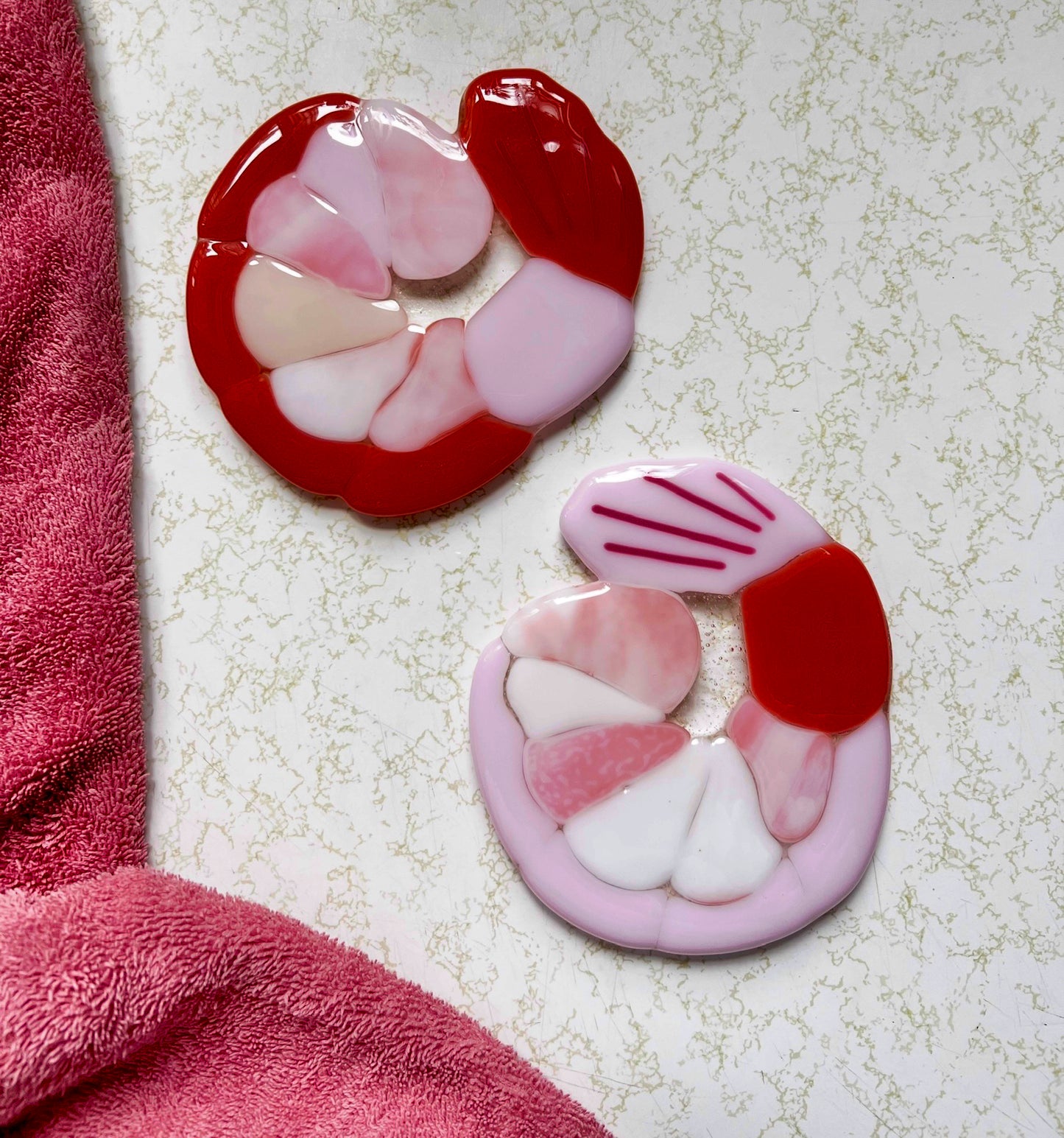 Shrimp coaster set