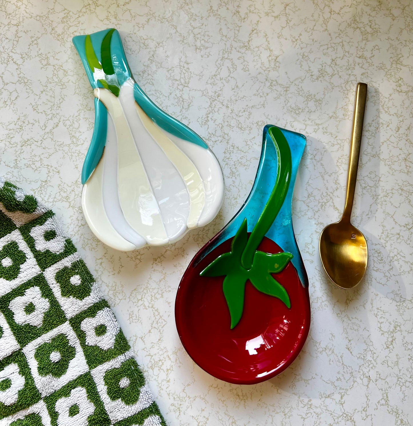 Garlic Spoon rest