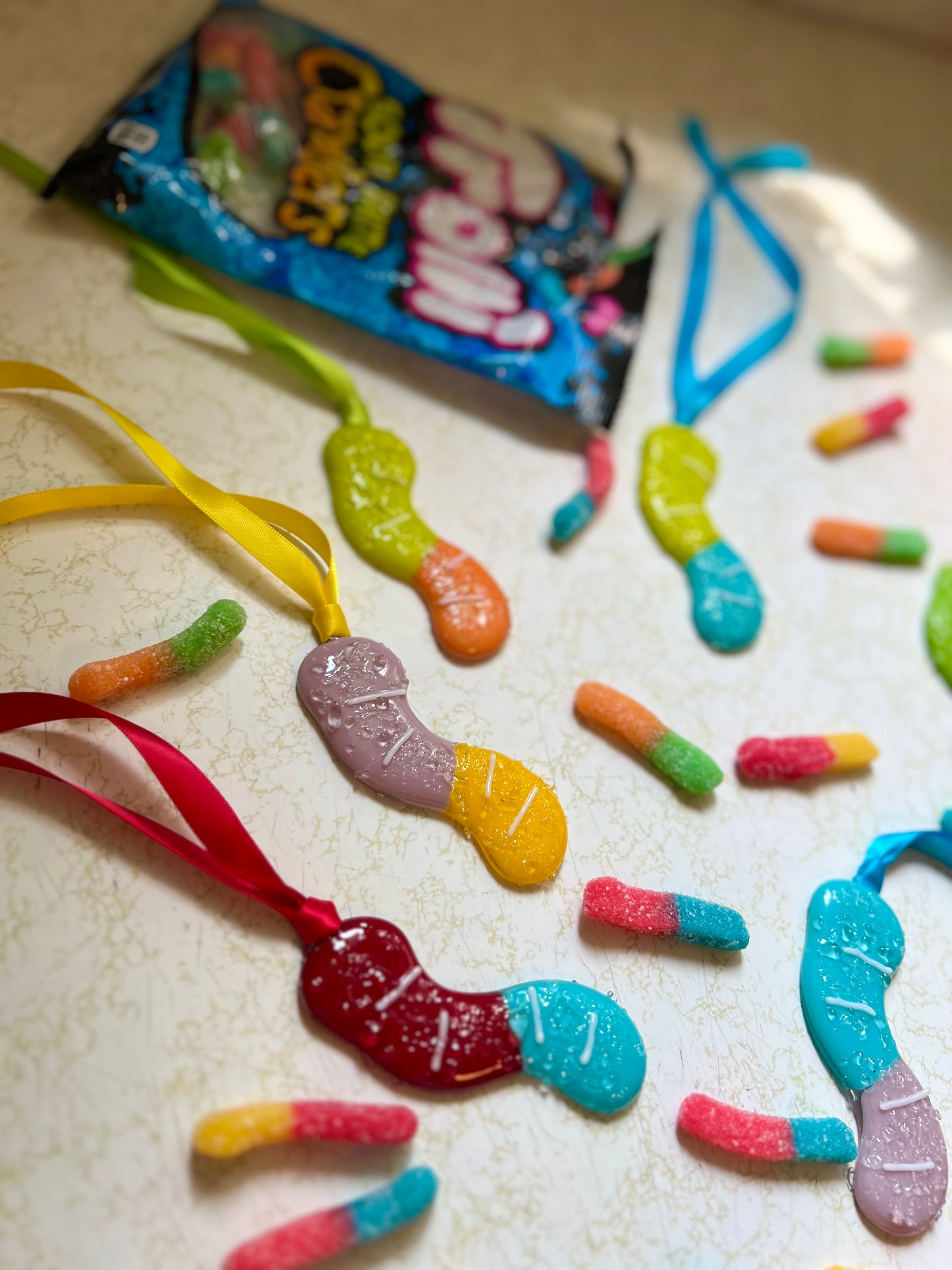 Sour worms