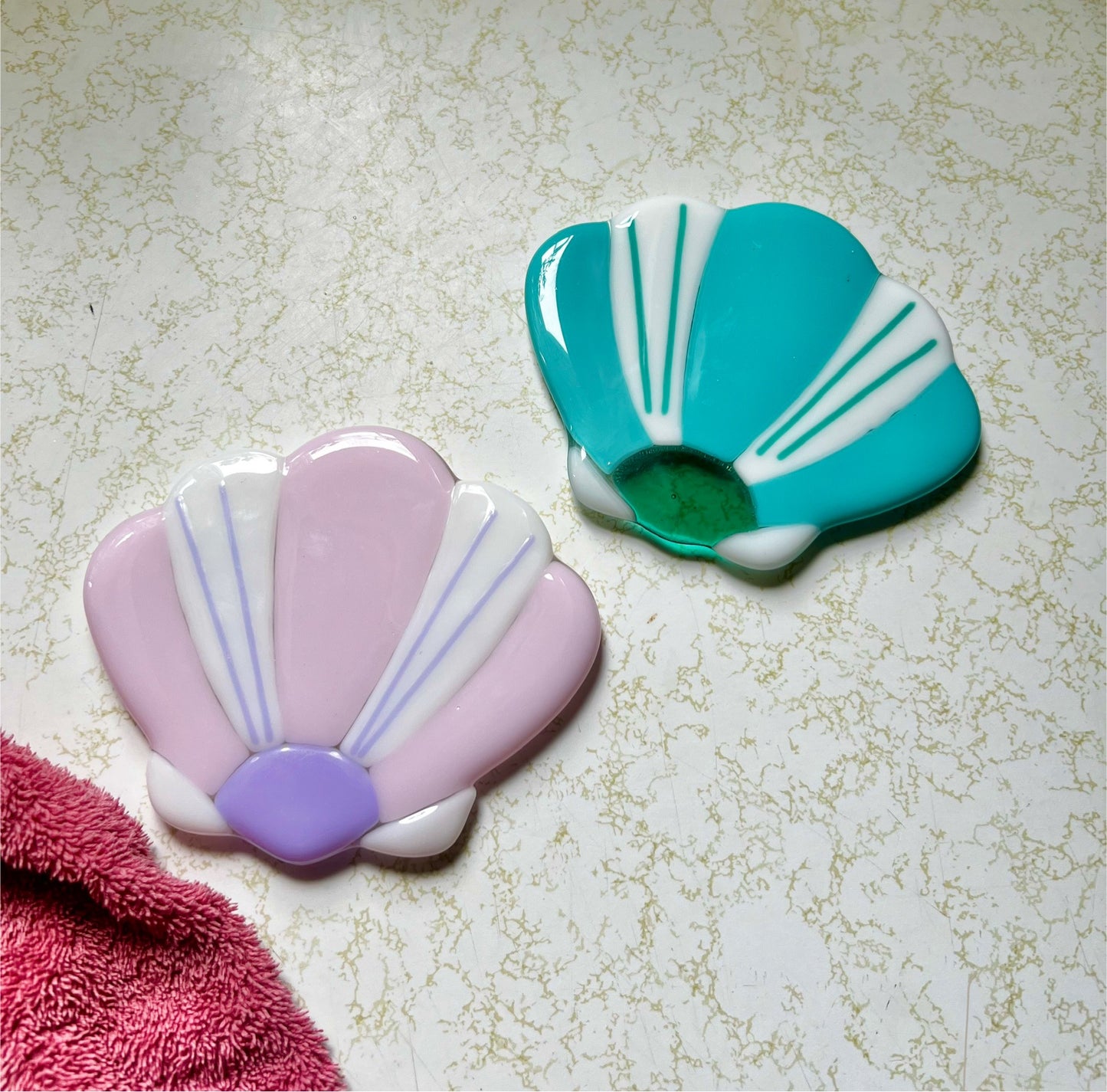 Shell coaster set