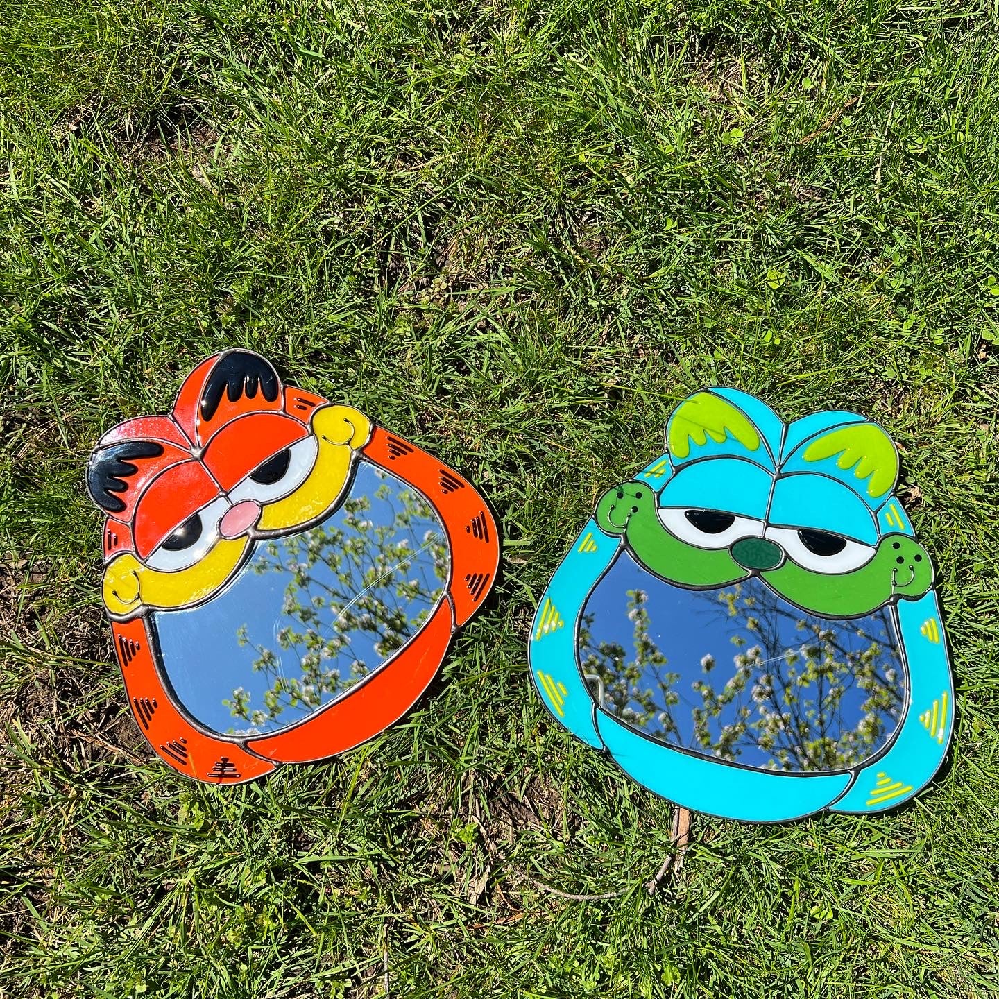 Garfield got the munchies mirror