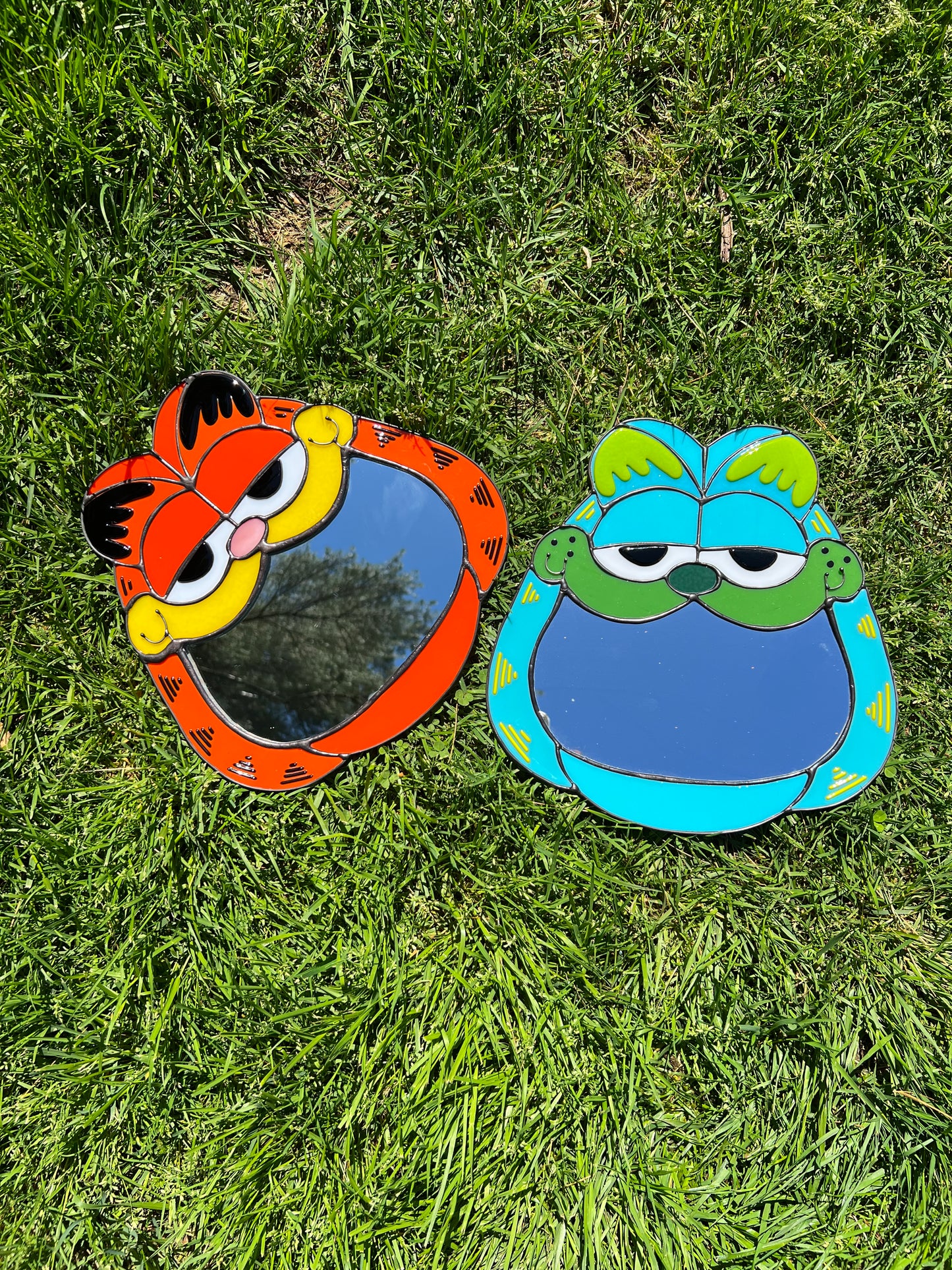Garfield got the munchies mirror