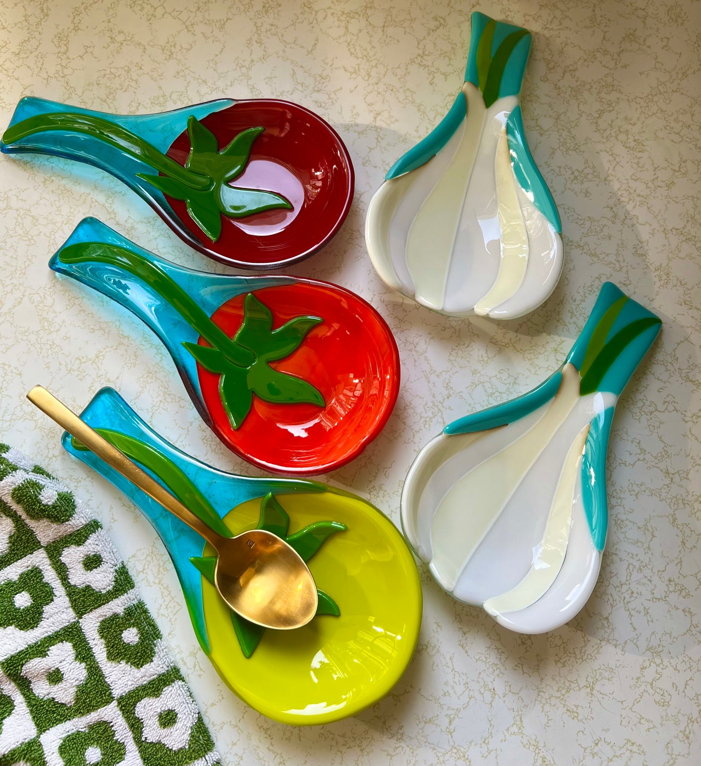 Garlic Spoon rest