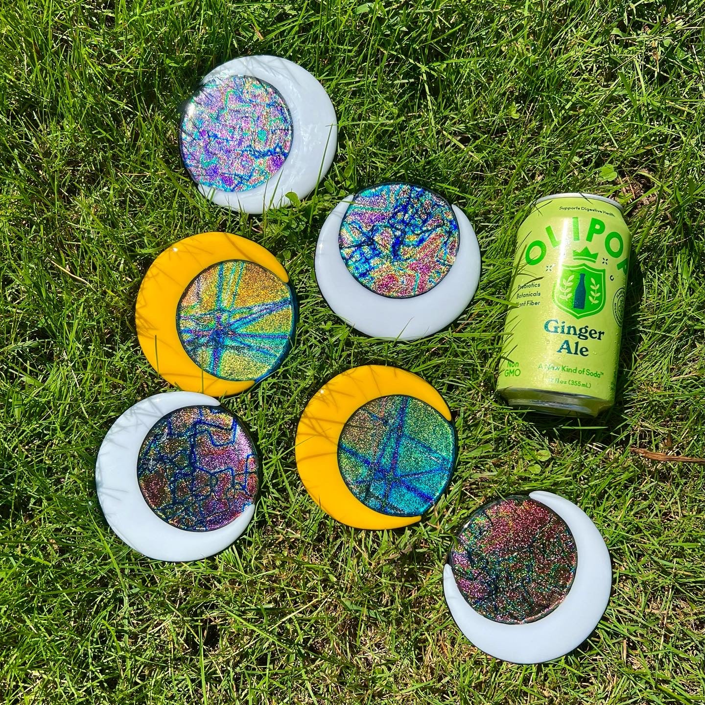 Moon coaster set