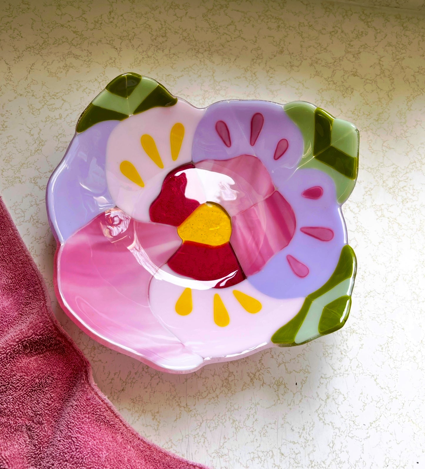 Pansy bowl