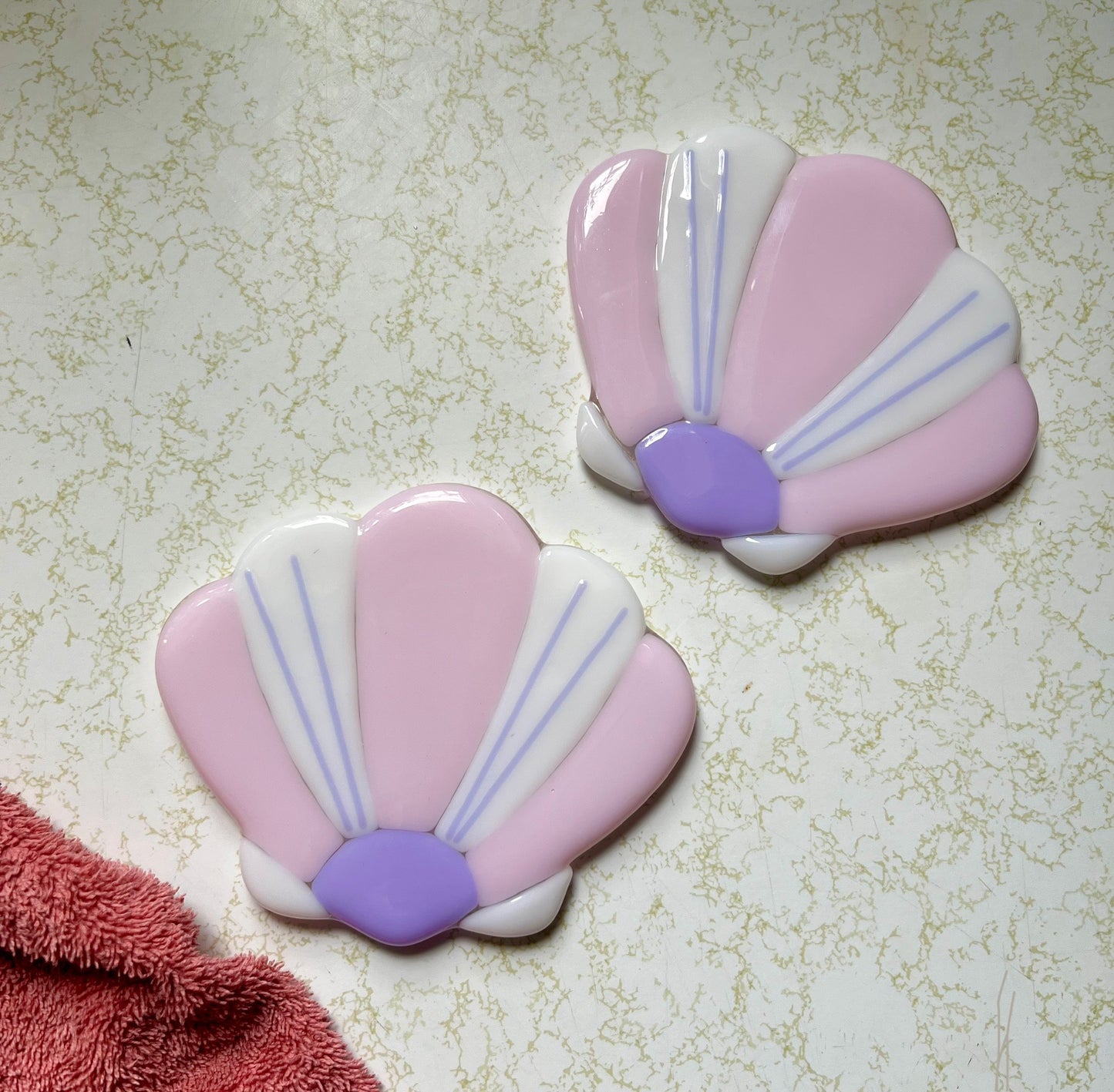 Shell coaster set