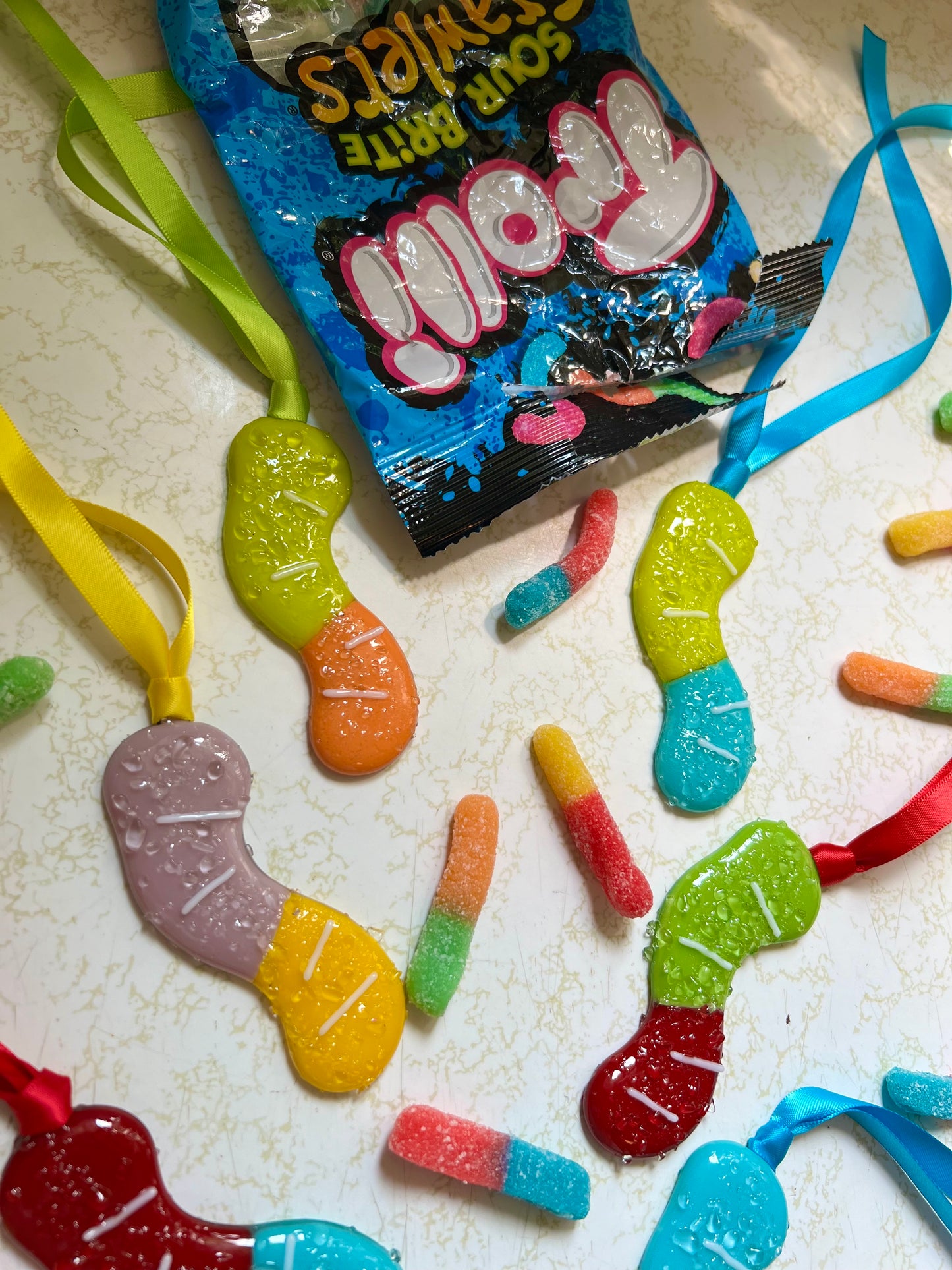 Sour worms