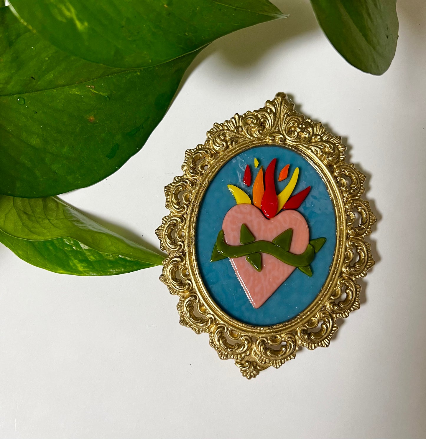 Burning heart