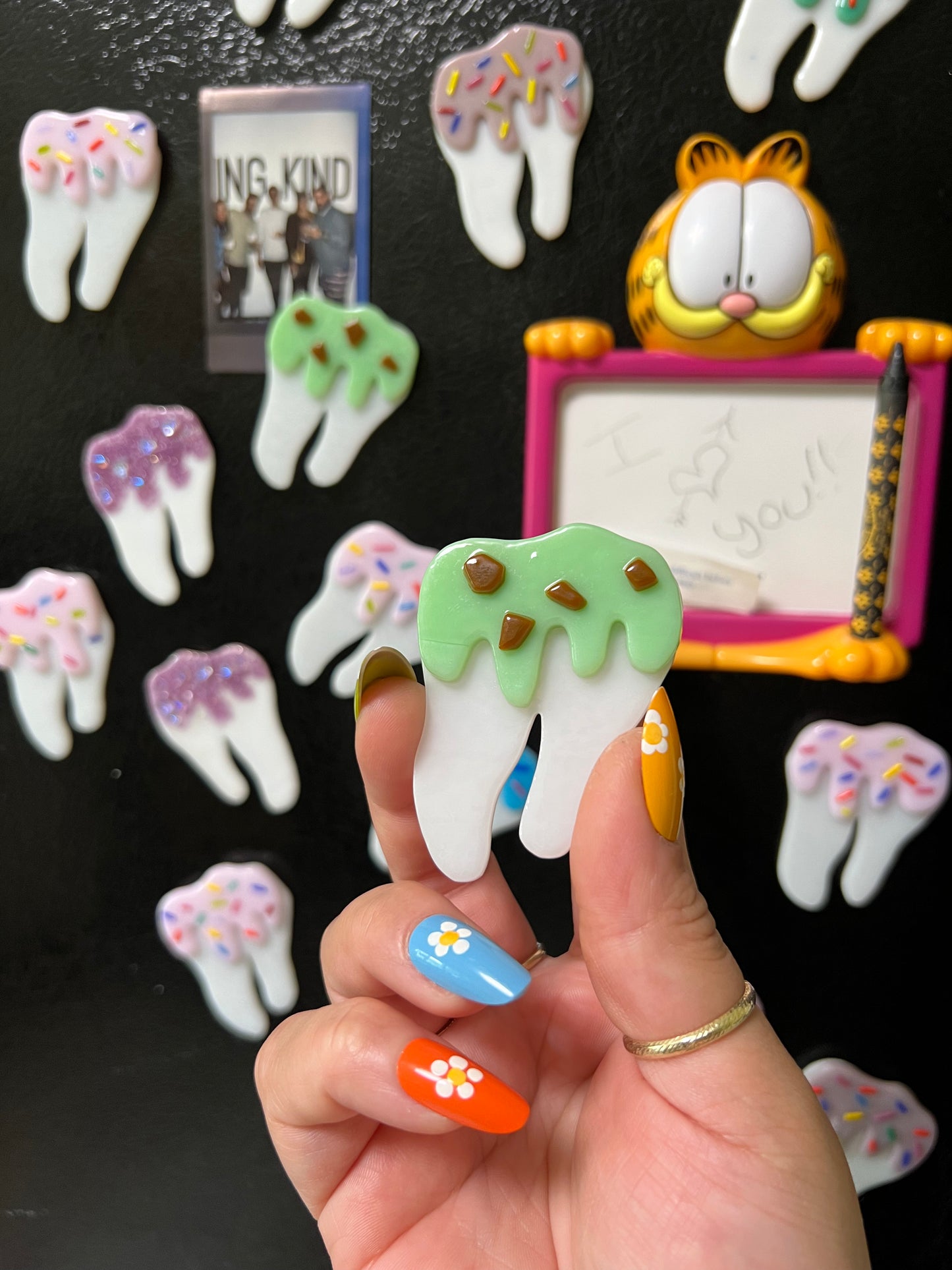 Sweet tooth magnets🦷🧁🧲