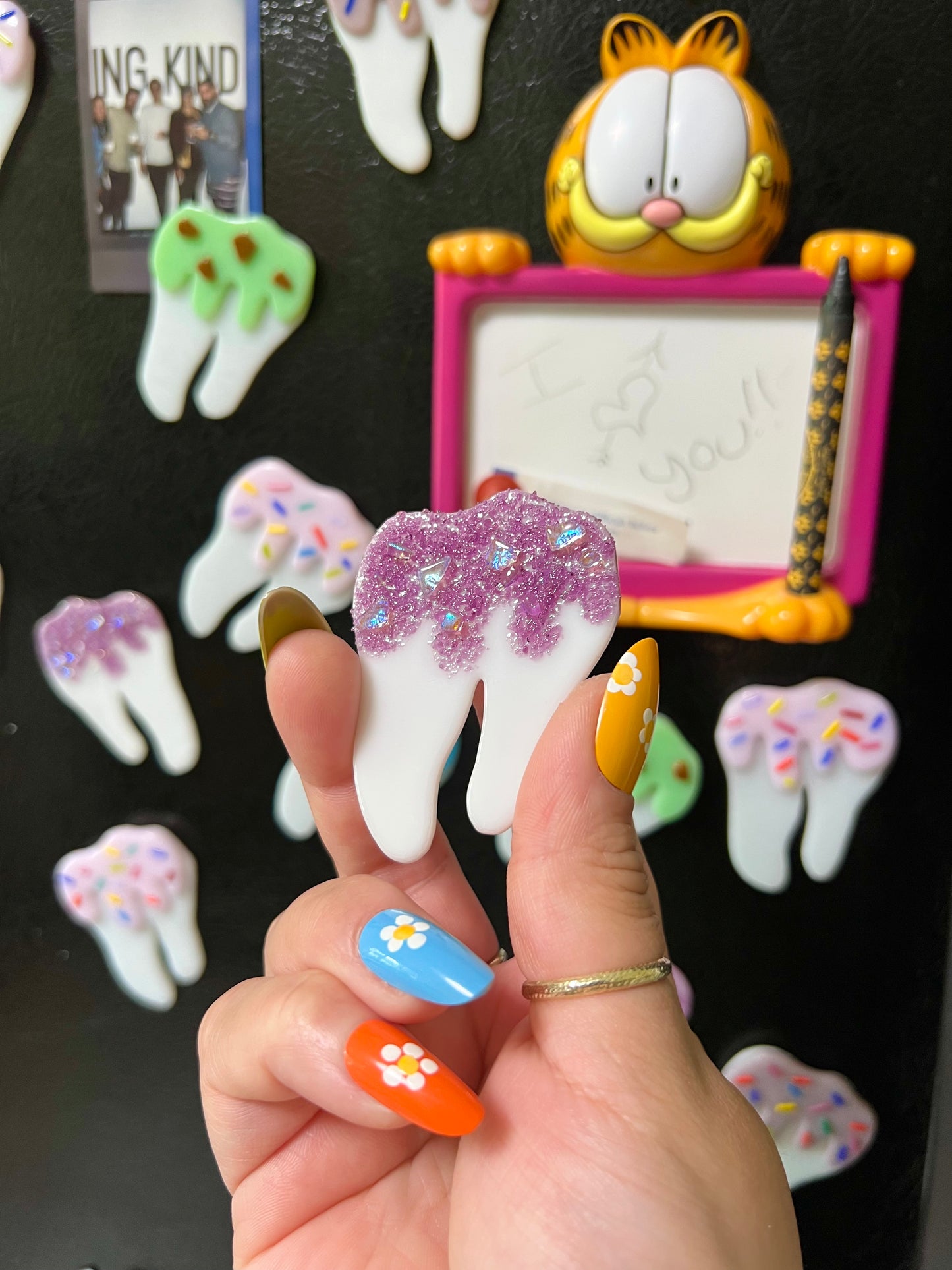 Sweet tooth magnets🦷🧁🧲