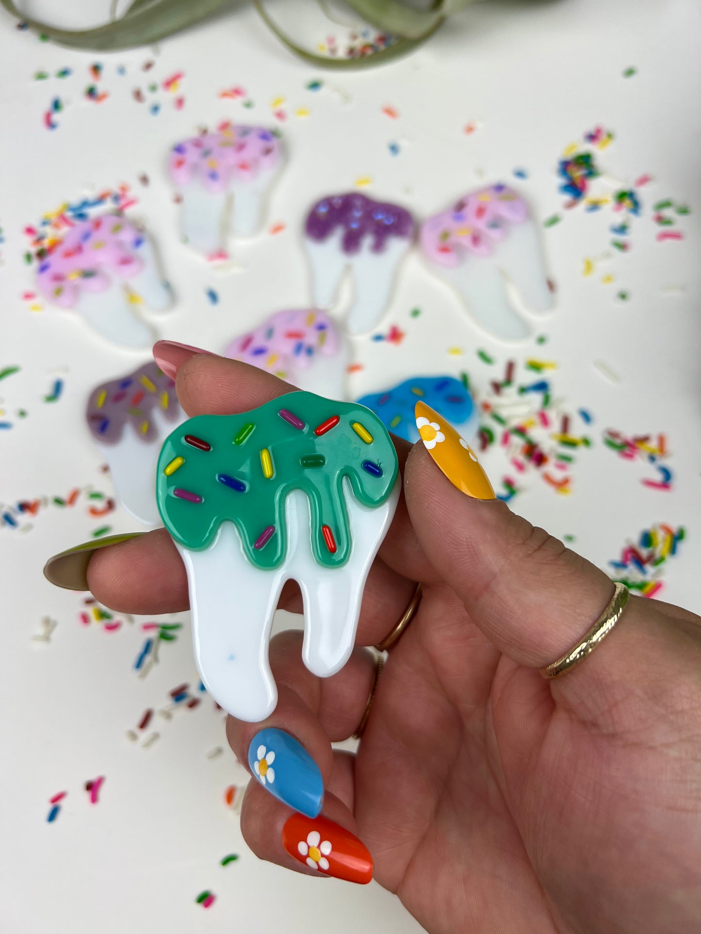 Sweet tooth magnets🦷🧁🧲