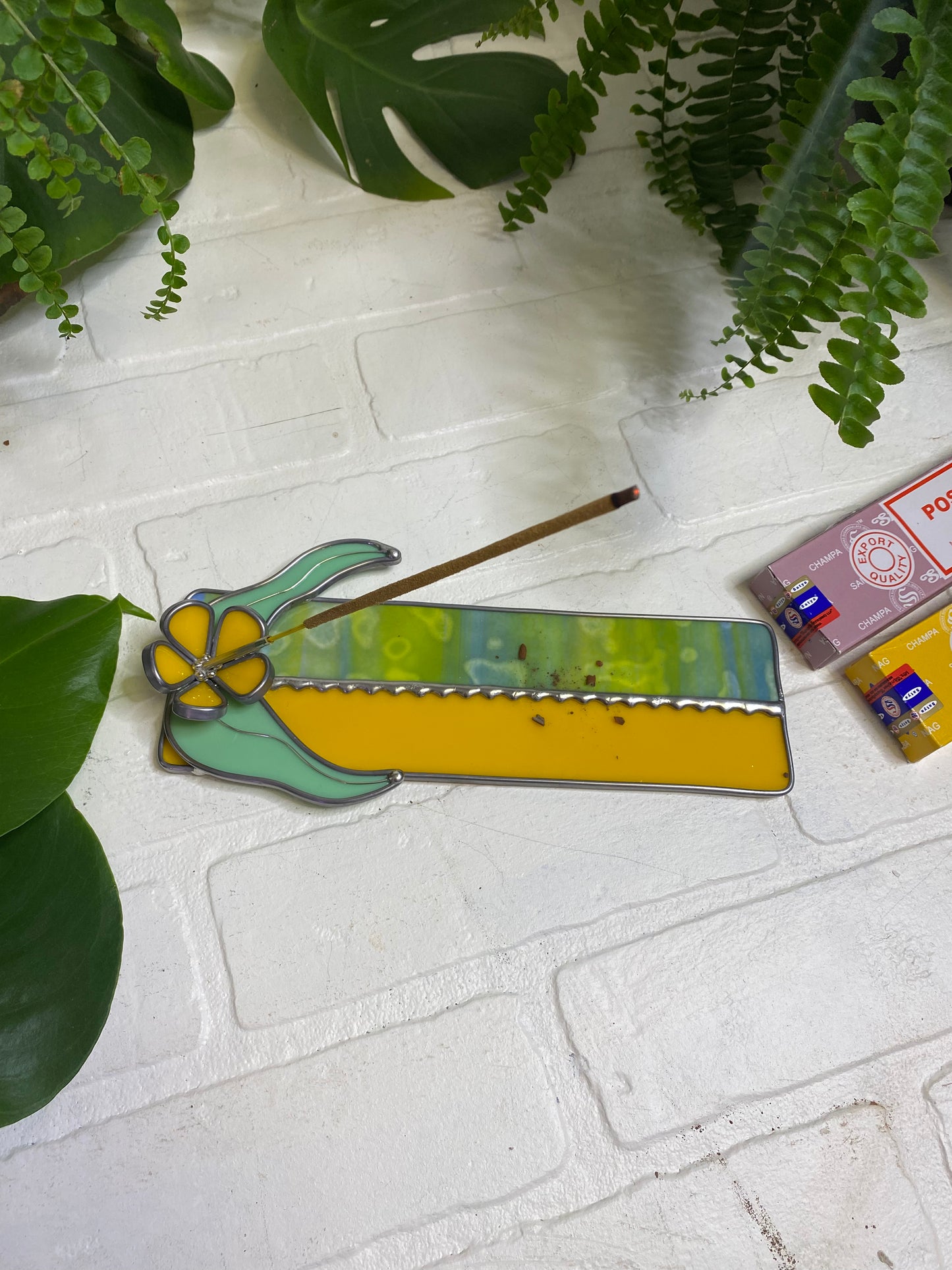 Flower Incense burner