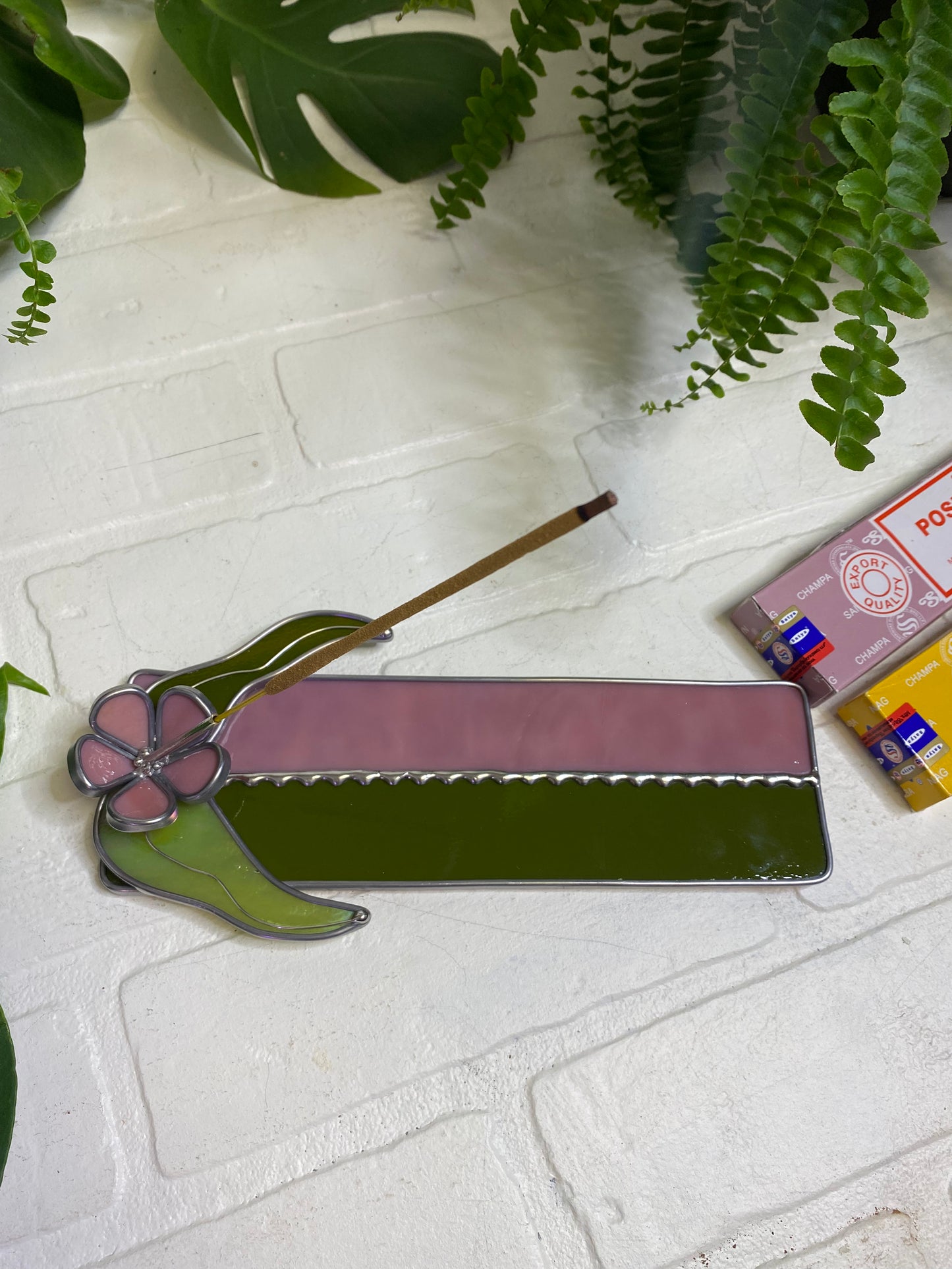 Flower Incense burner