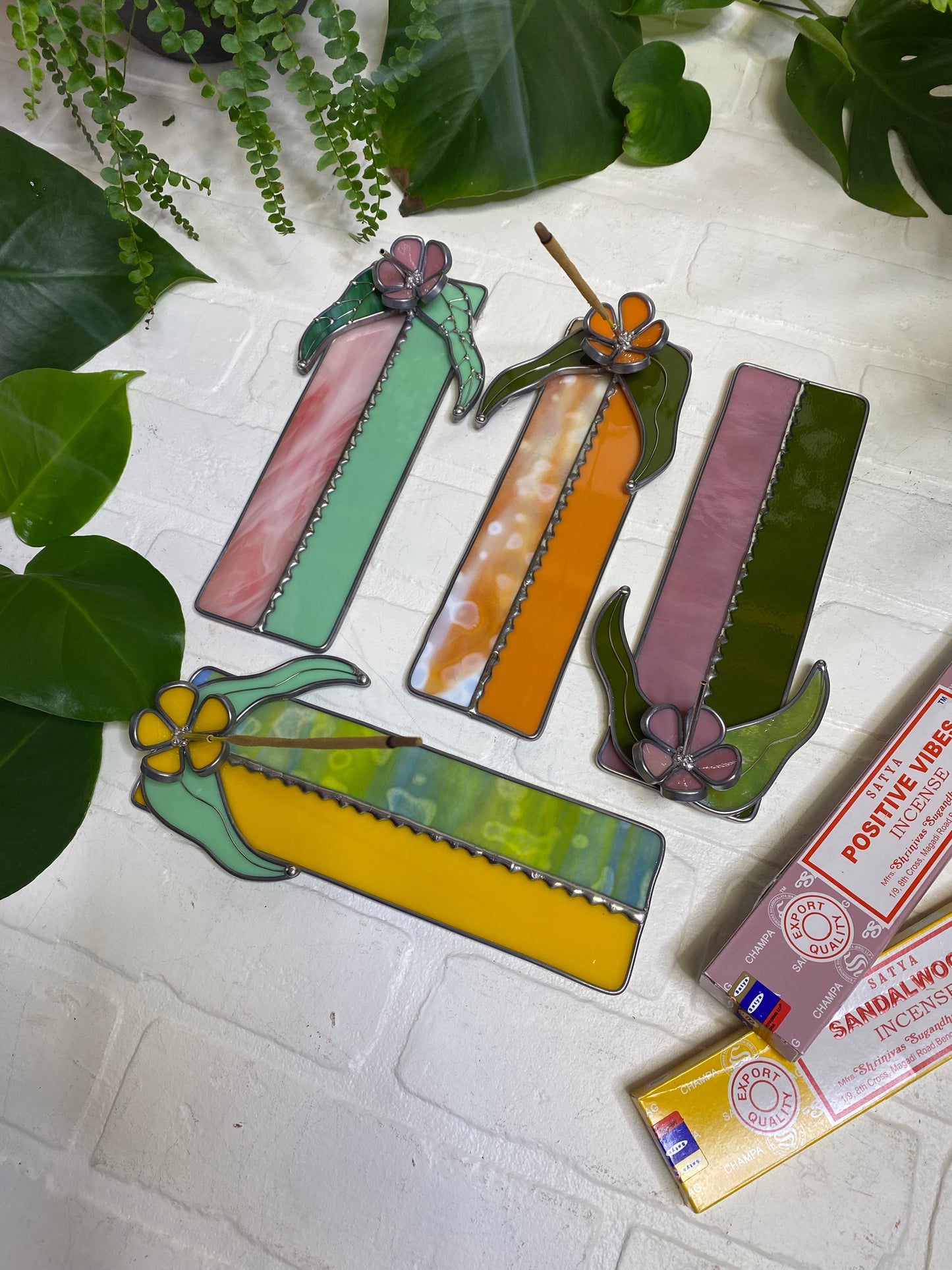 Flower Incense burner