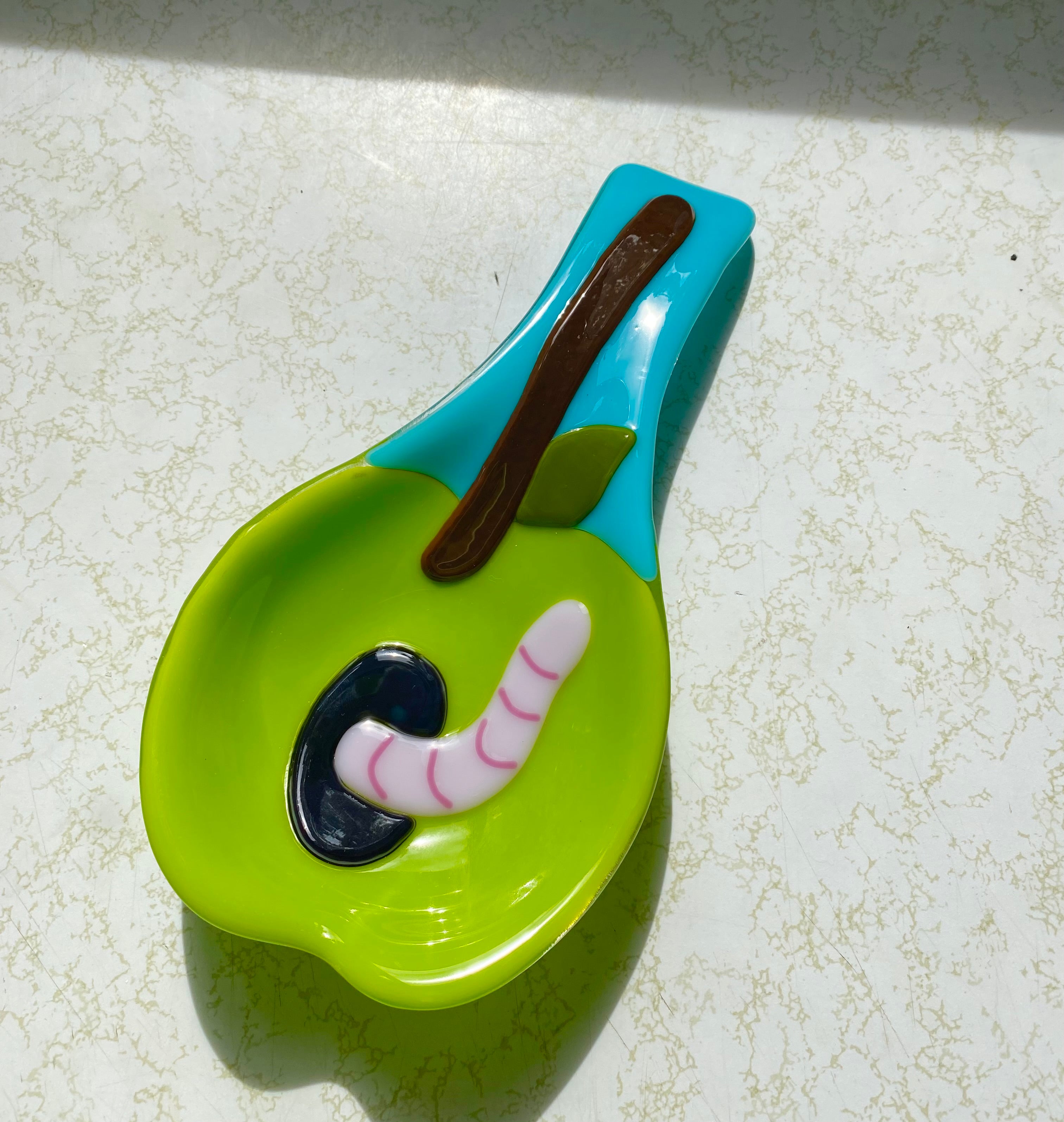 Candy apple Spoon rest