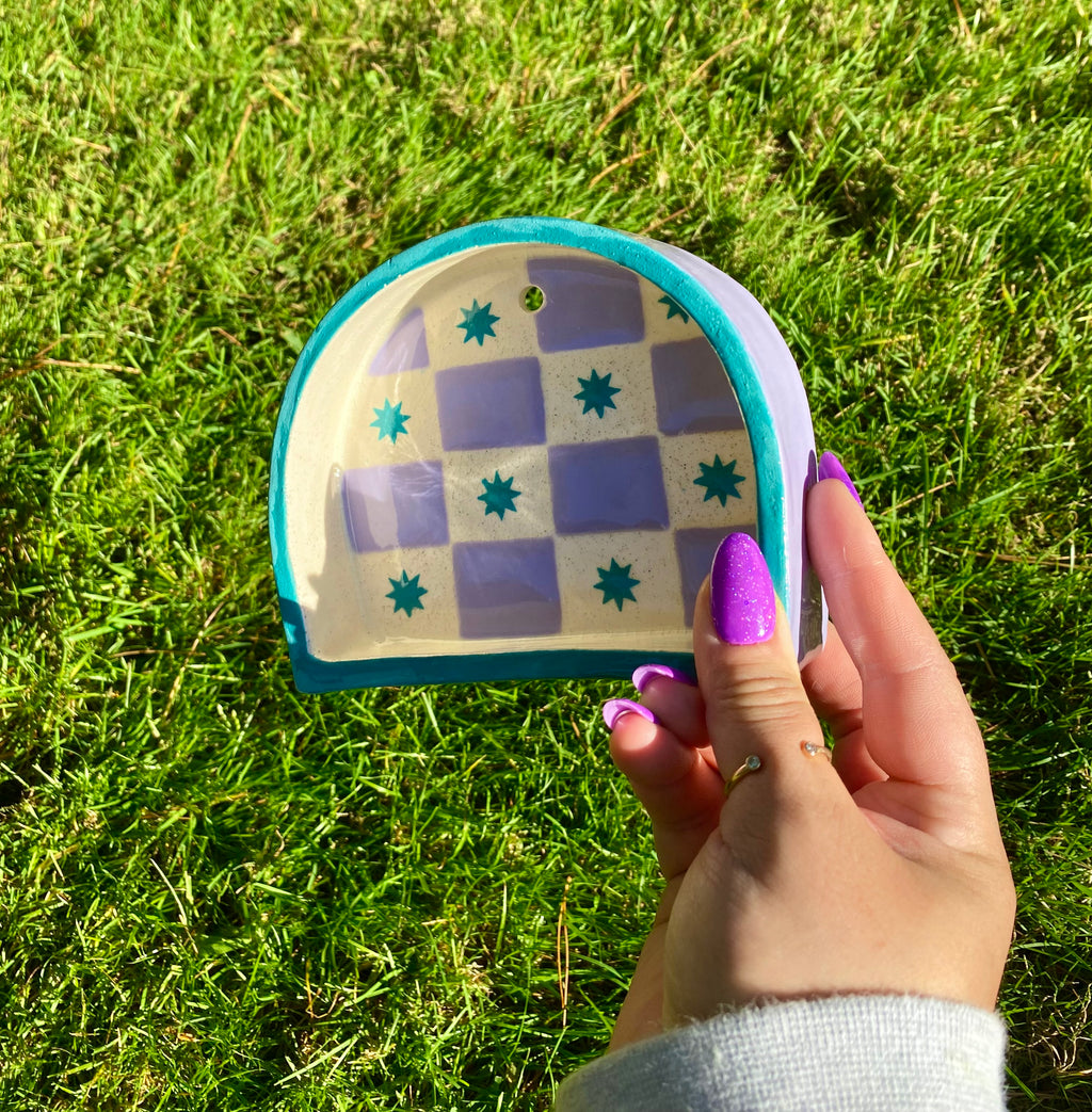 Ceramic Patchwork shelf