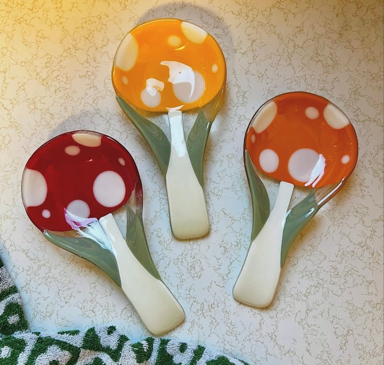 Mushroom Spoon rest