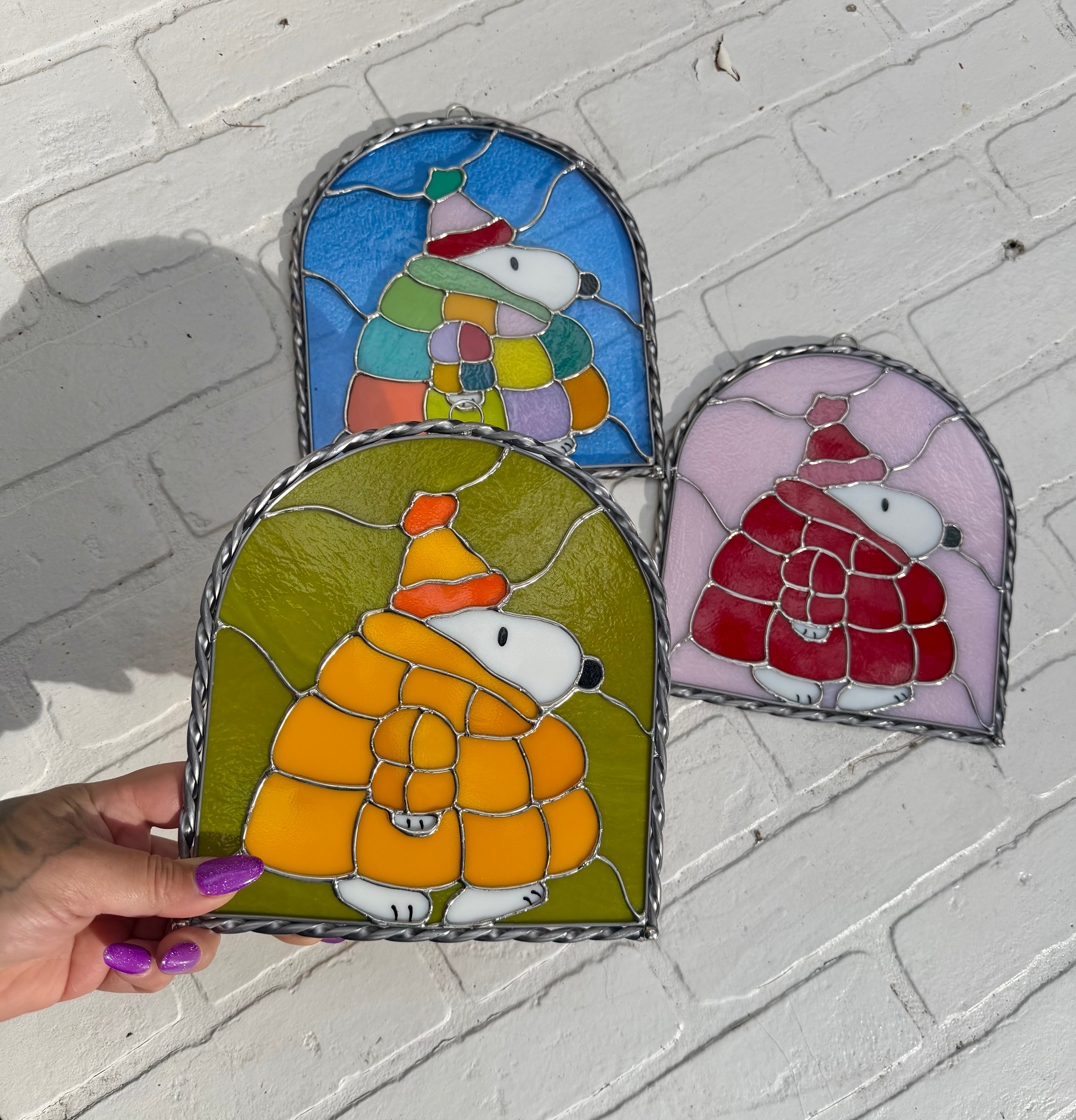 Snoopy ready for winter