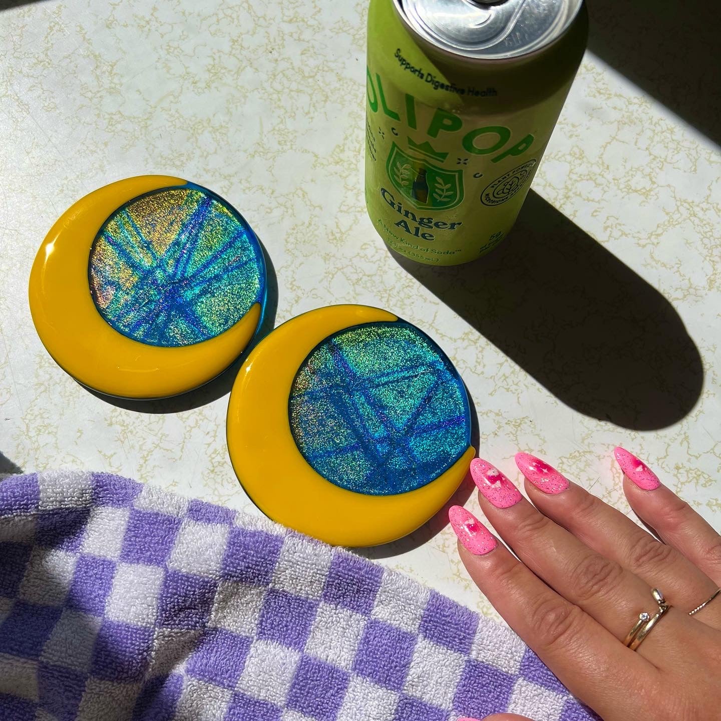 Moon coaster set