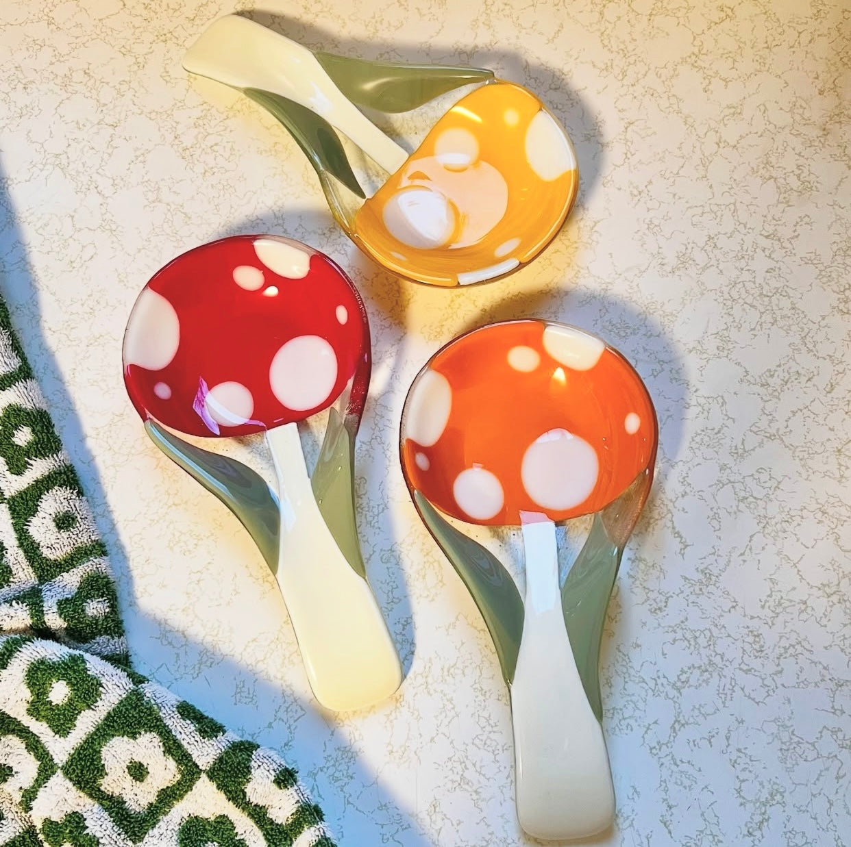 Mushroom Spoon rest