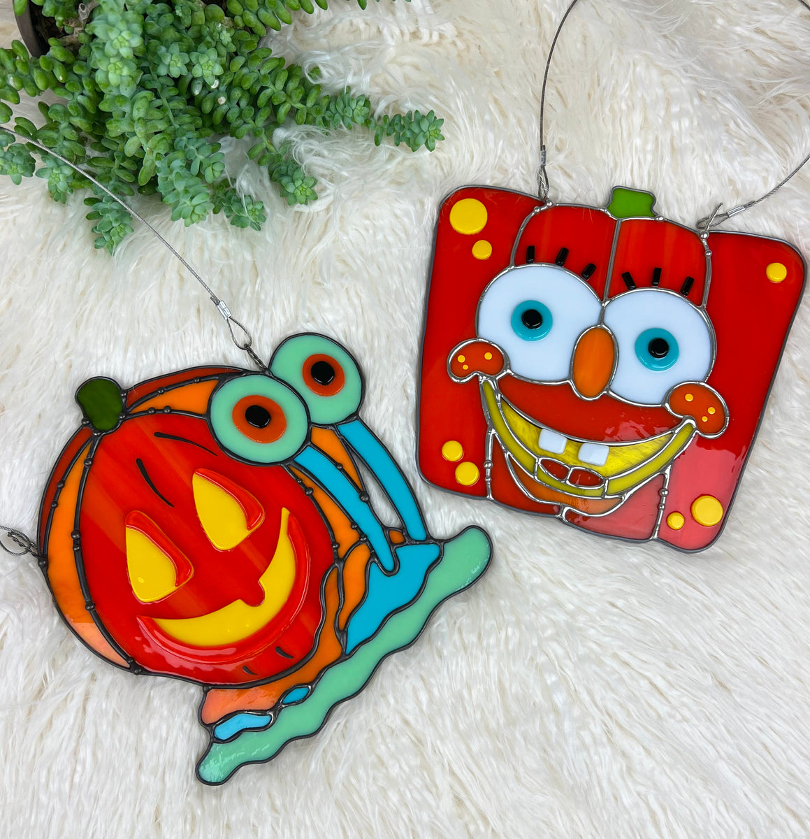 Pumpkin sponge – Cold Heart Glass co