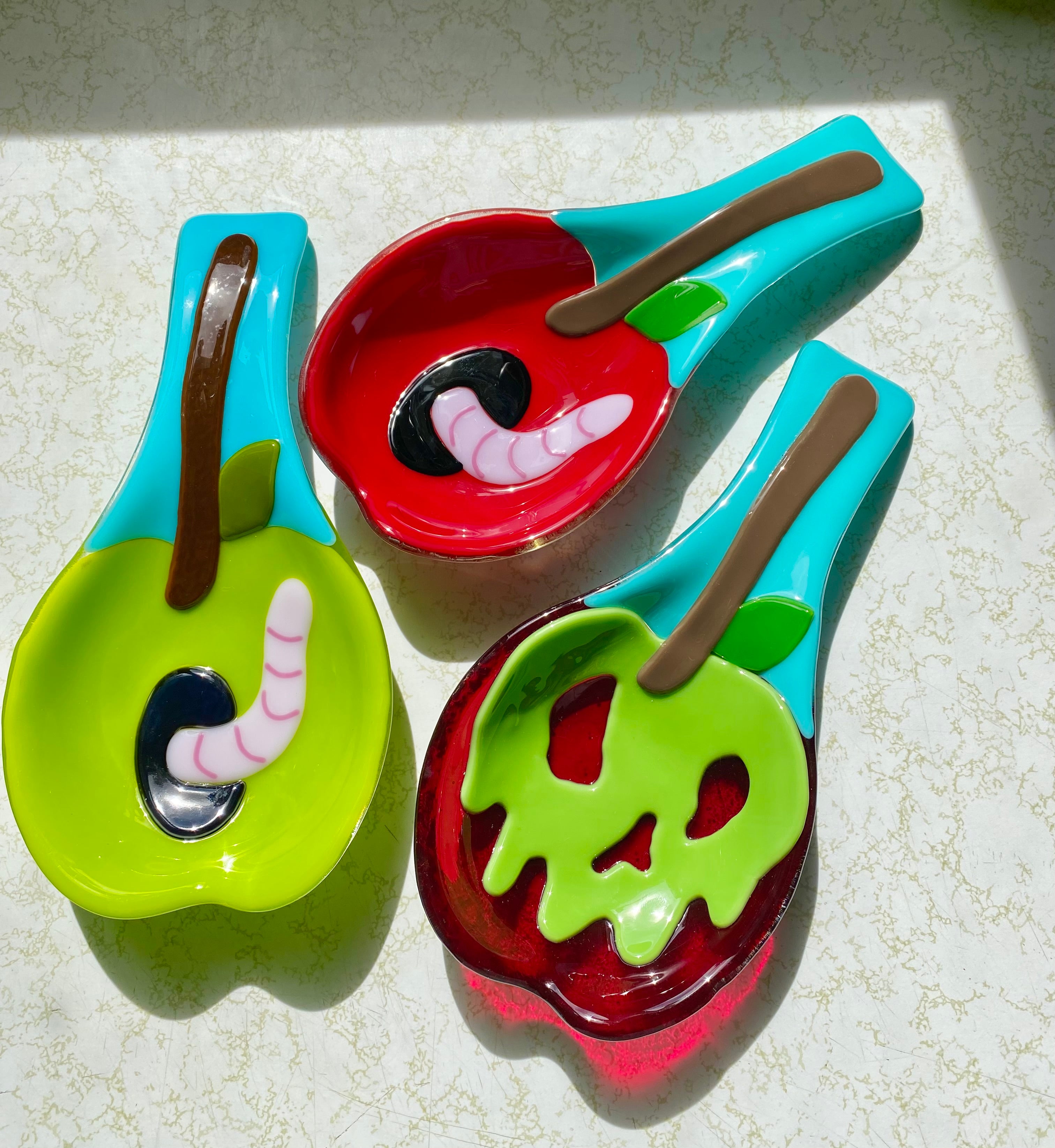 Candy apple Spoon rest