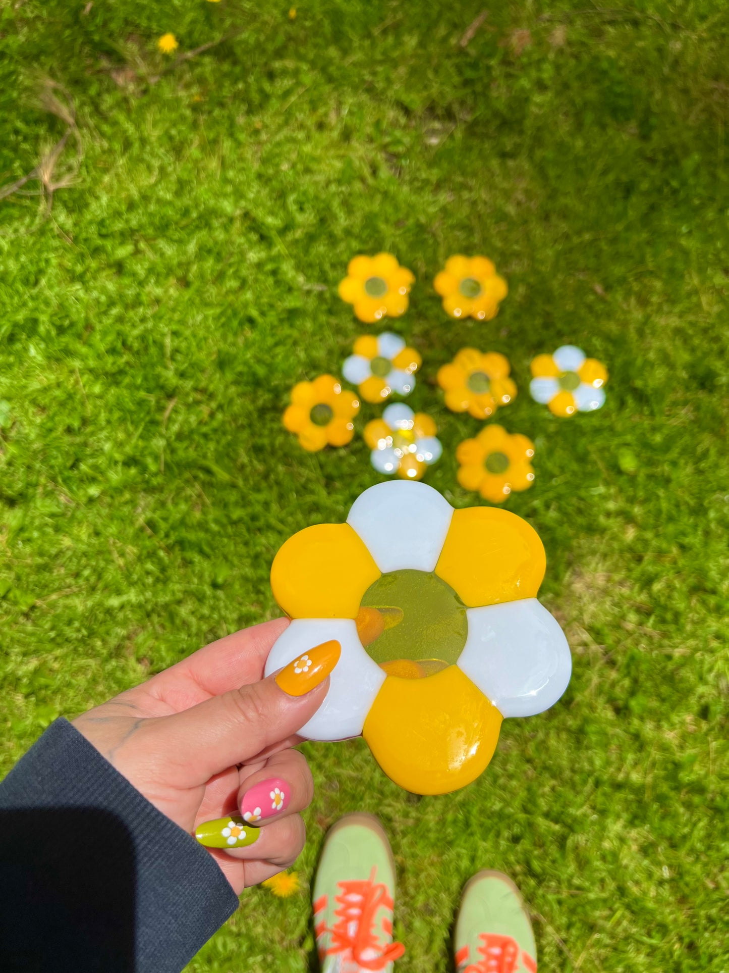 Daisy coaster set