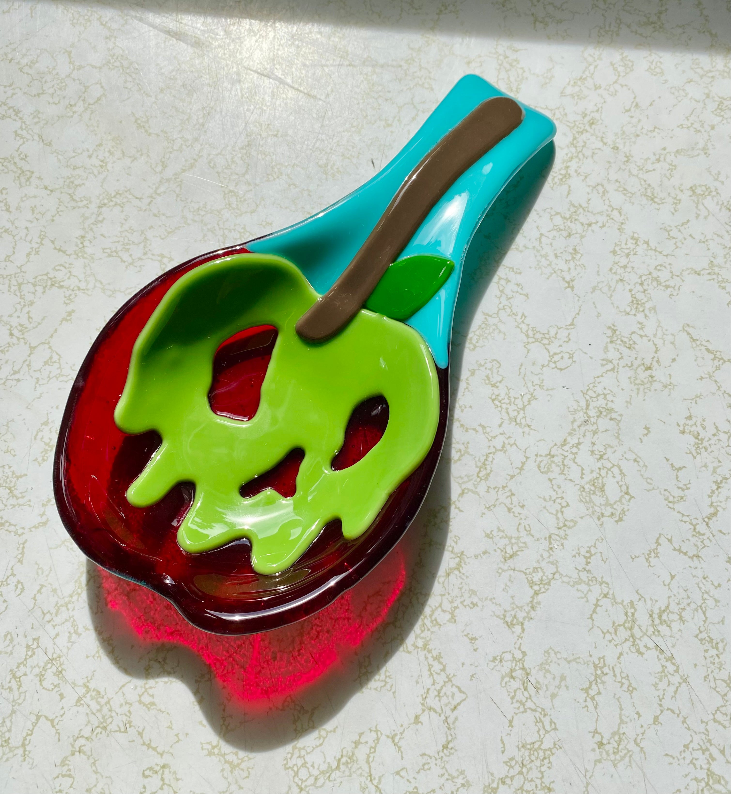 Candy apple Spoon rest