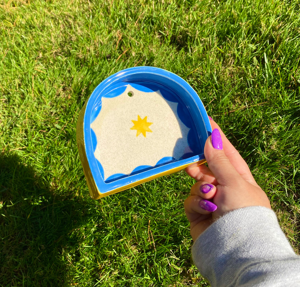 Ceramic Patchwork shelf