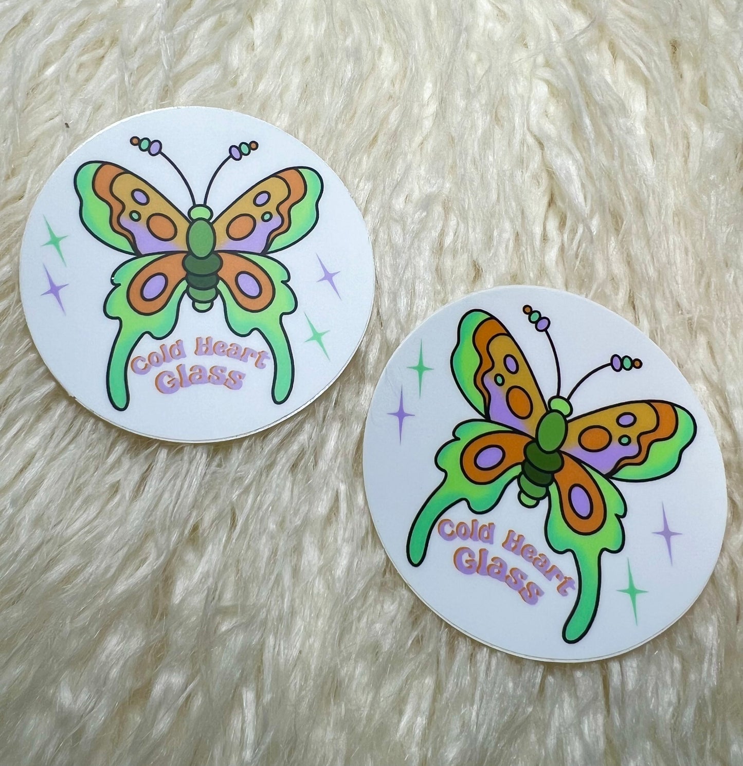 Butterfly sticker