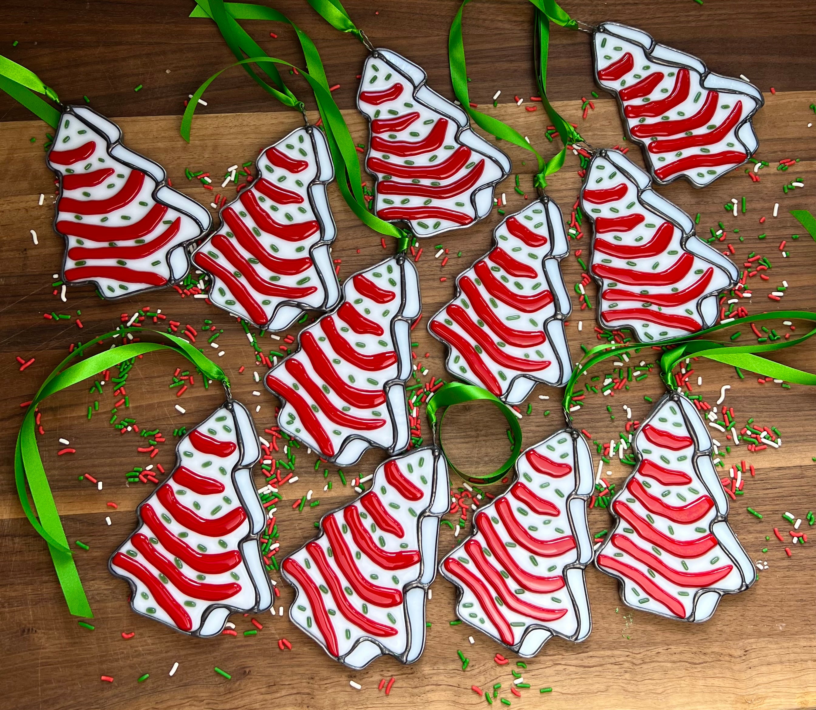 Christmas tree cakes