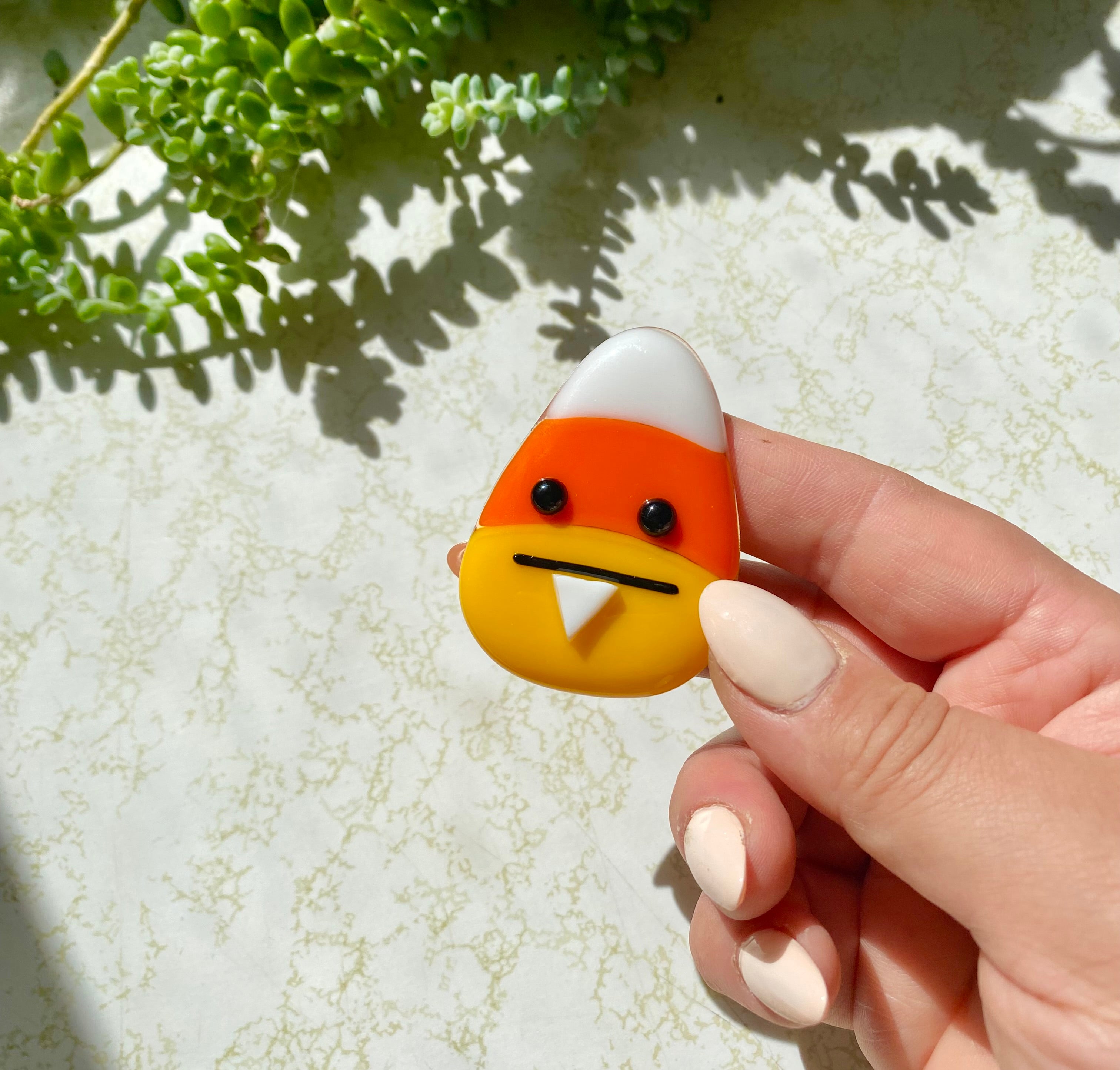 Candy corn magnets