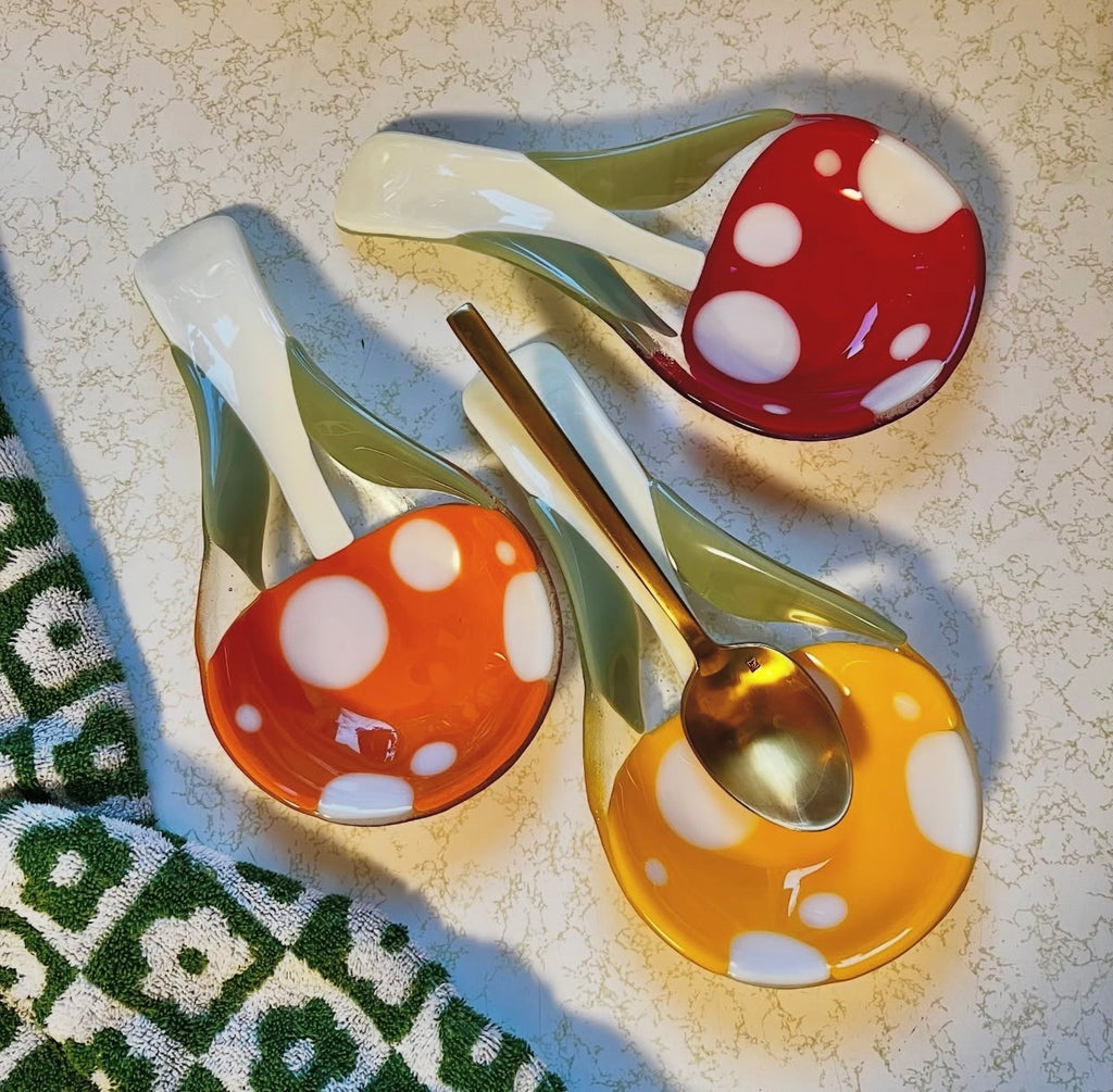 Mushroom Spoon rest