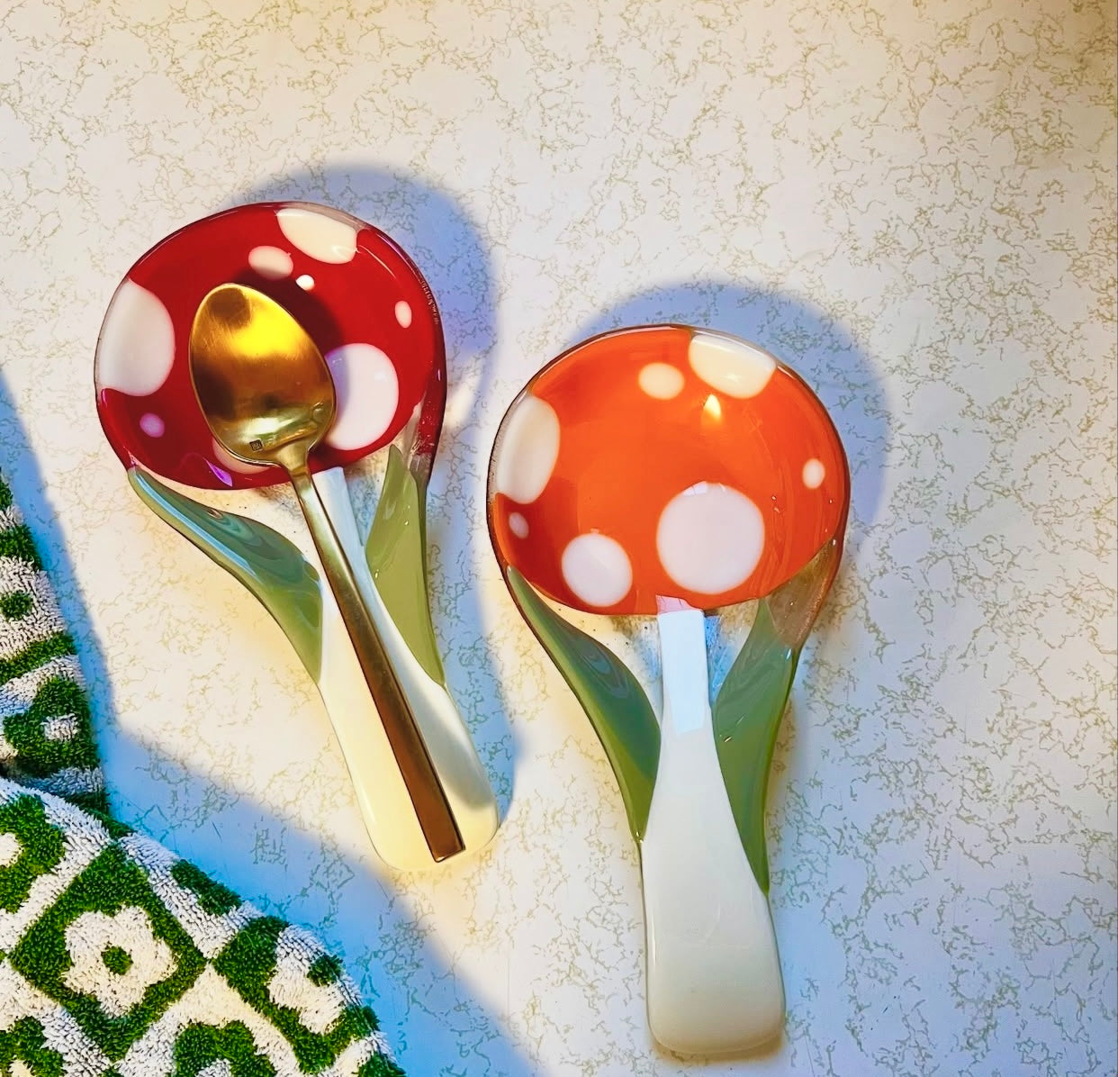 Mushroom Spoon rest