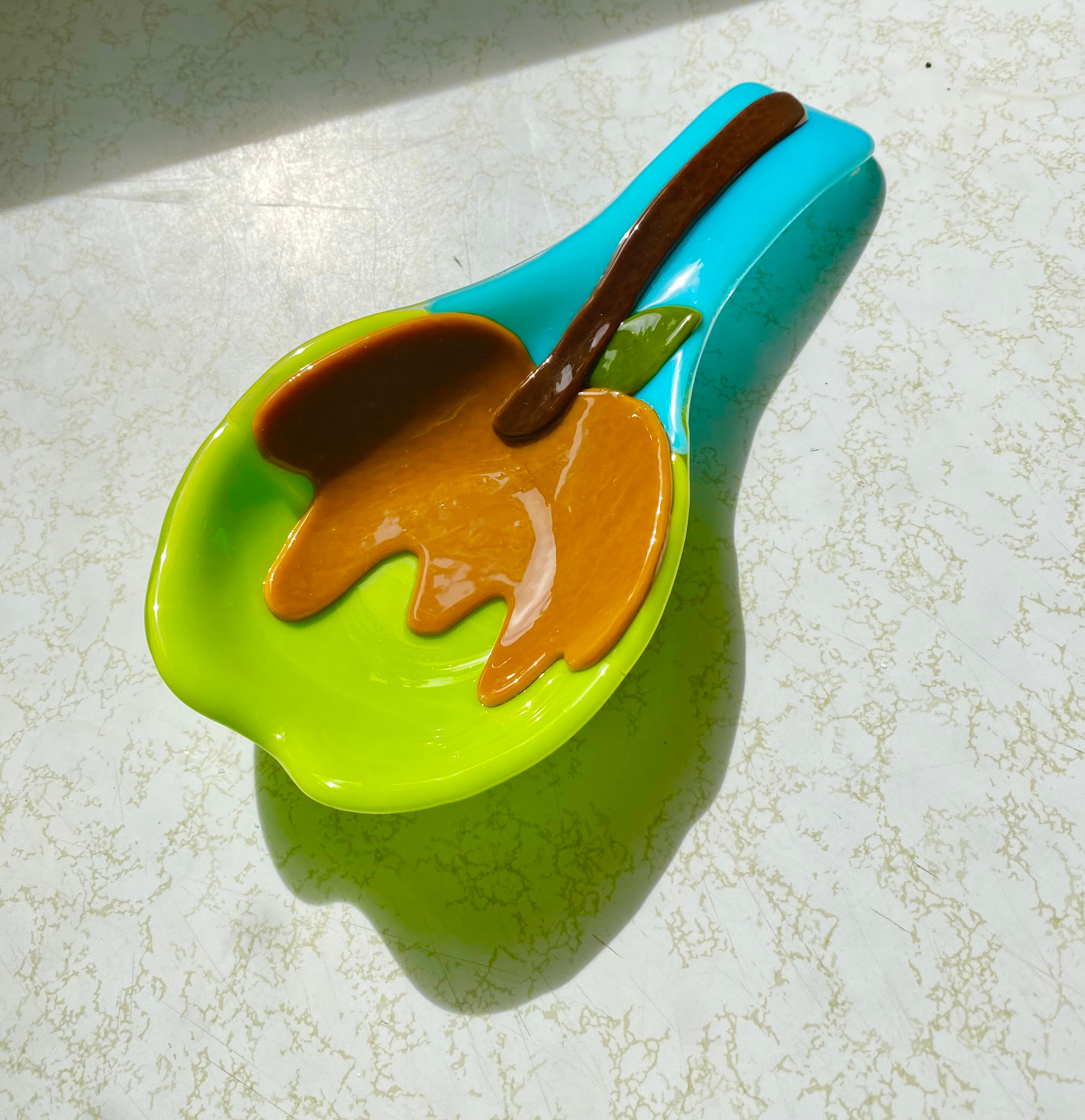 Candy apple Spoon rest