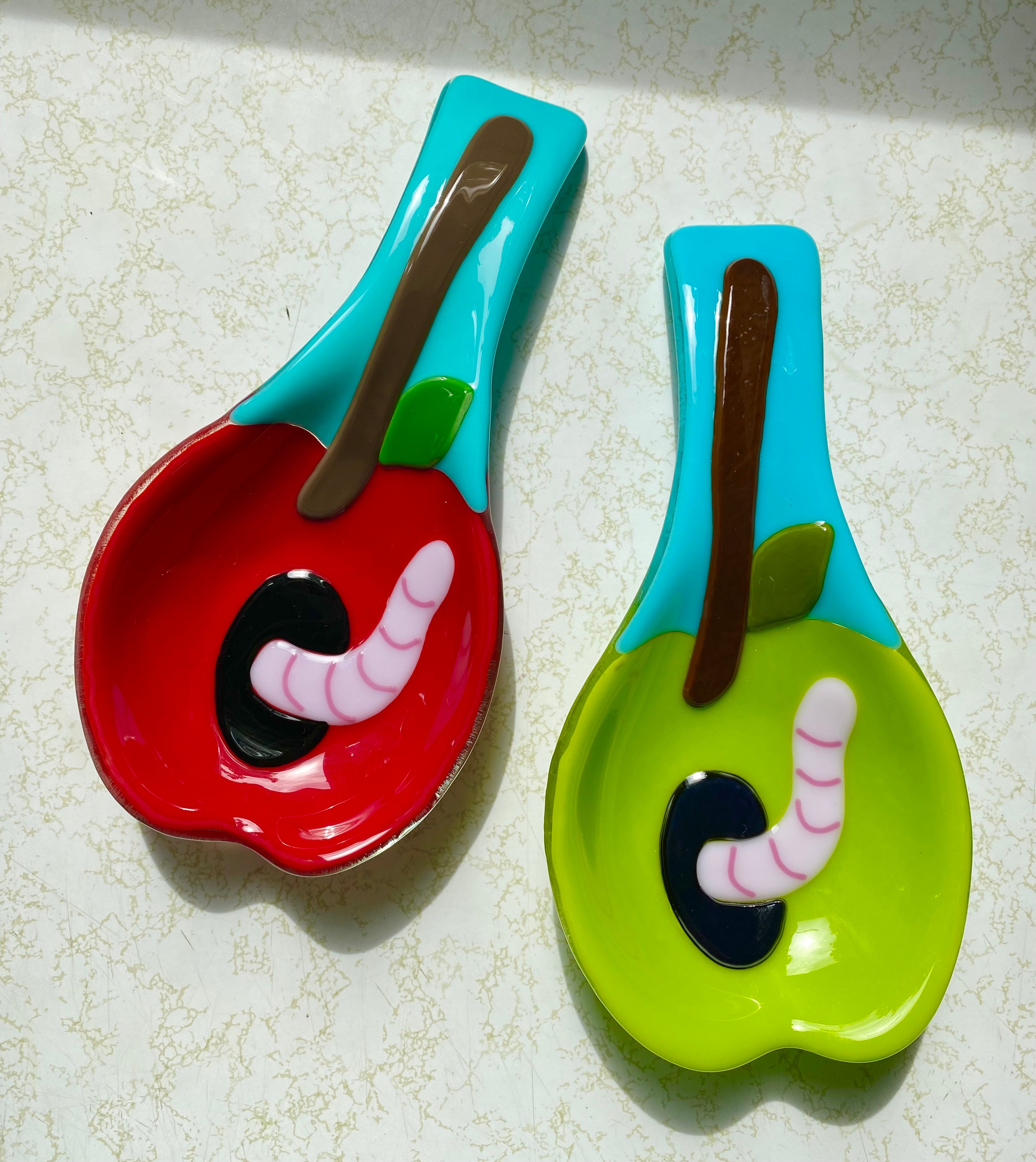 Candy apple Spoon rest