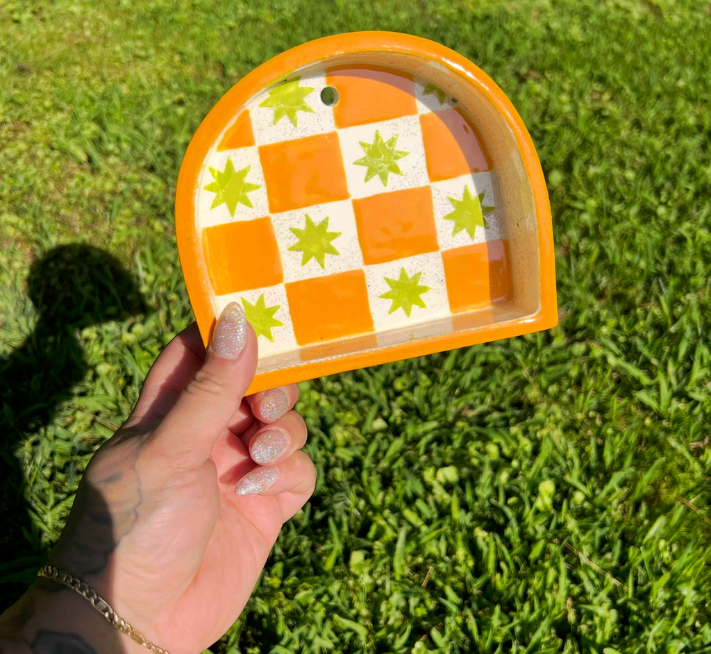Ceramic Patchwork  shelf