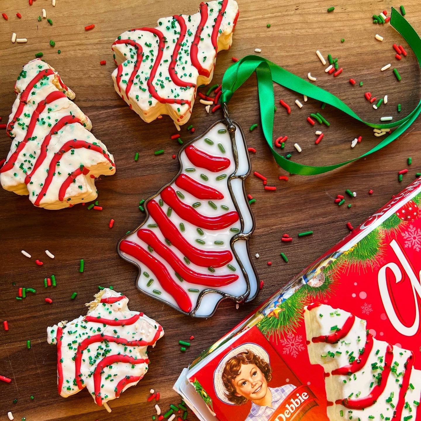 Christmas tree cakes