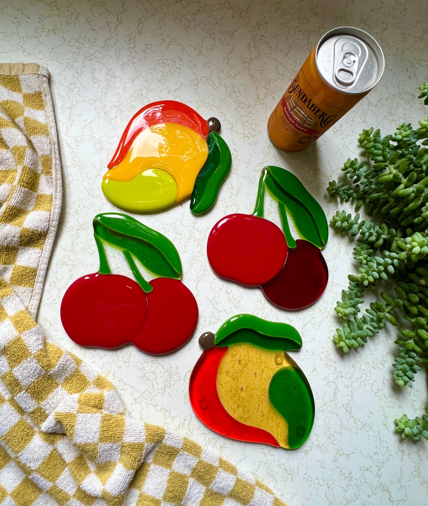 Mango coaster set