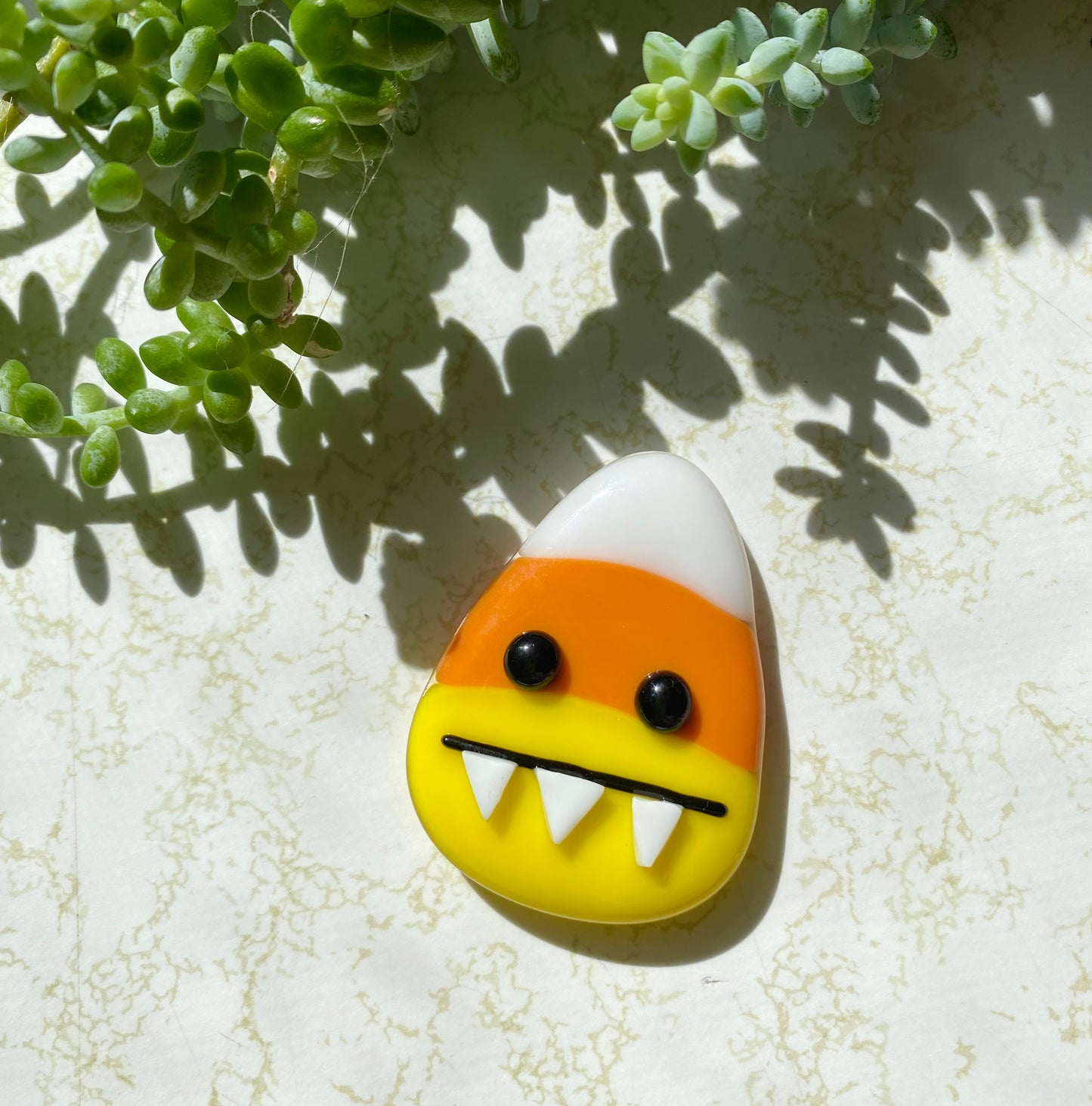 Candy corn magnets