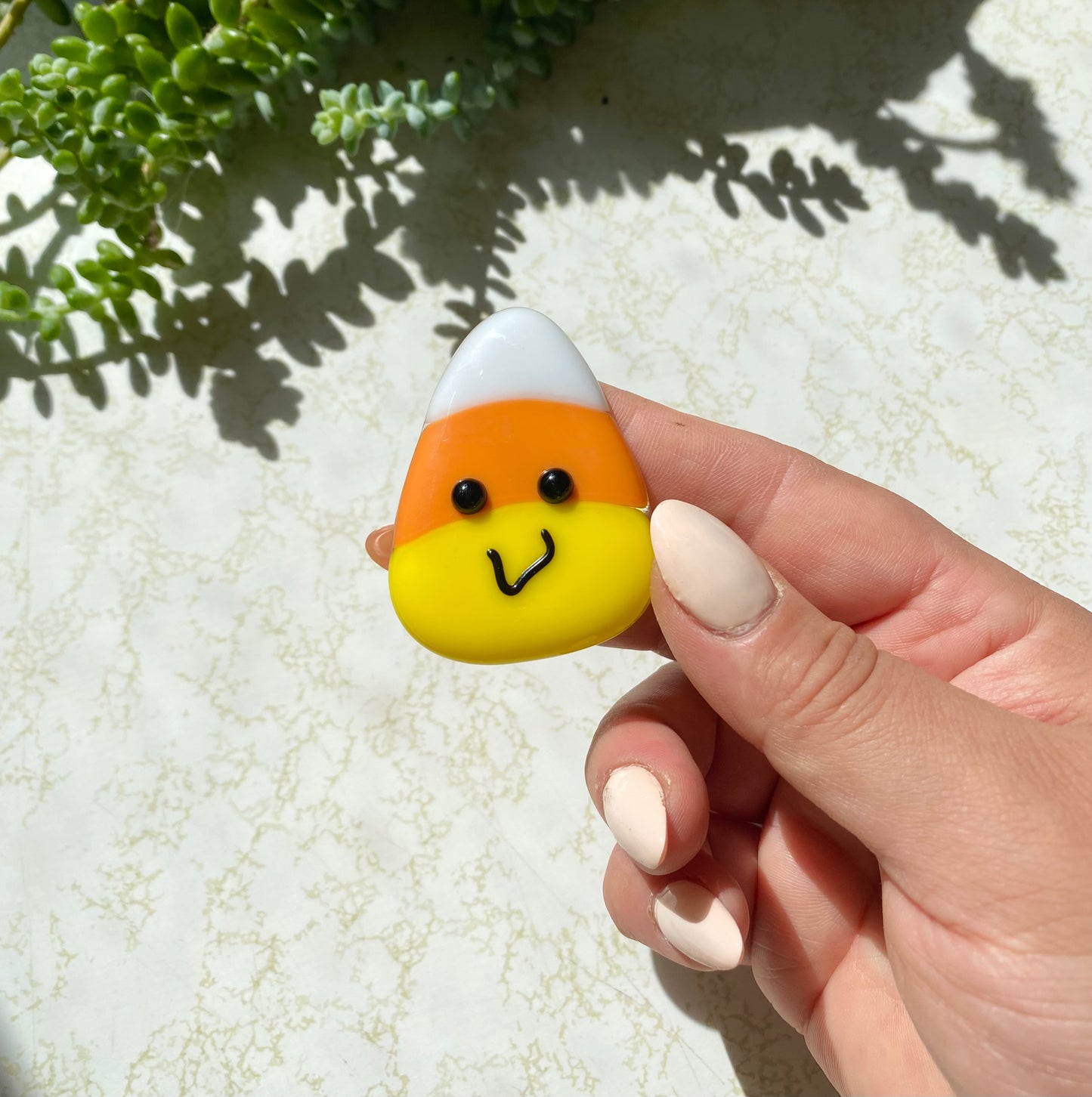 Candy corn magnets