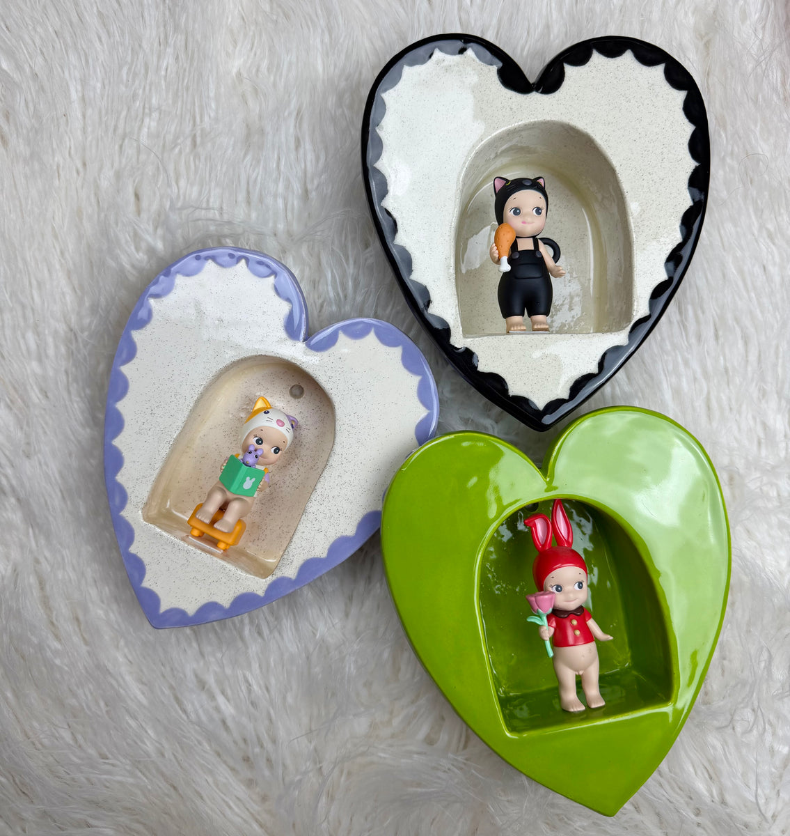 Ceramic heart shelf – Cold Heart Glass co